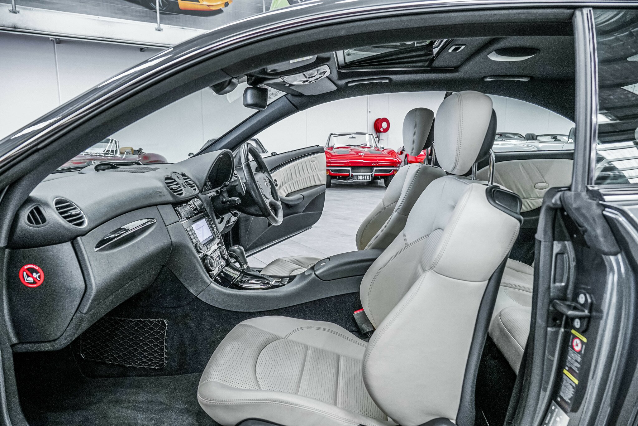 2007 MERCEDES-BENZ CLK63 C209 MY07 AMG 7 SP AUTOMATIC 2D COUPE