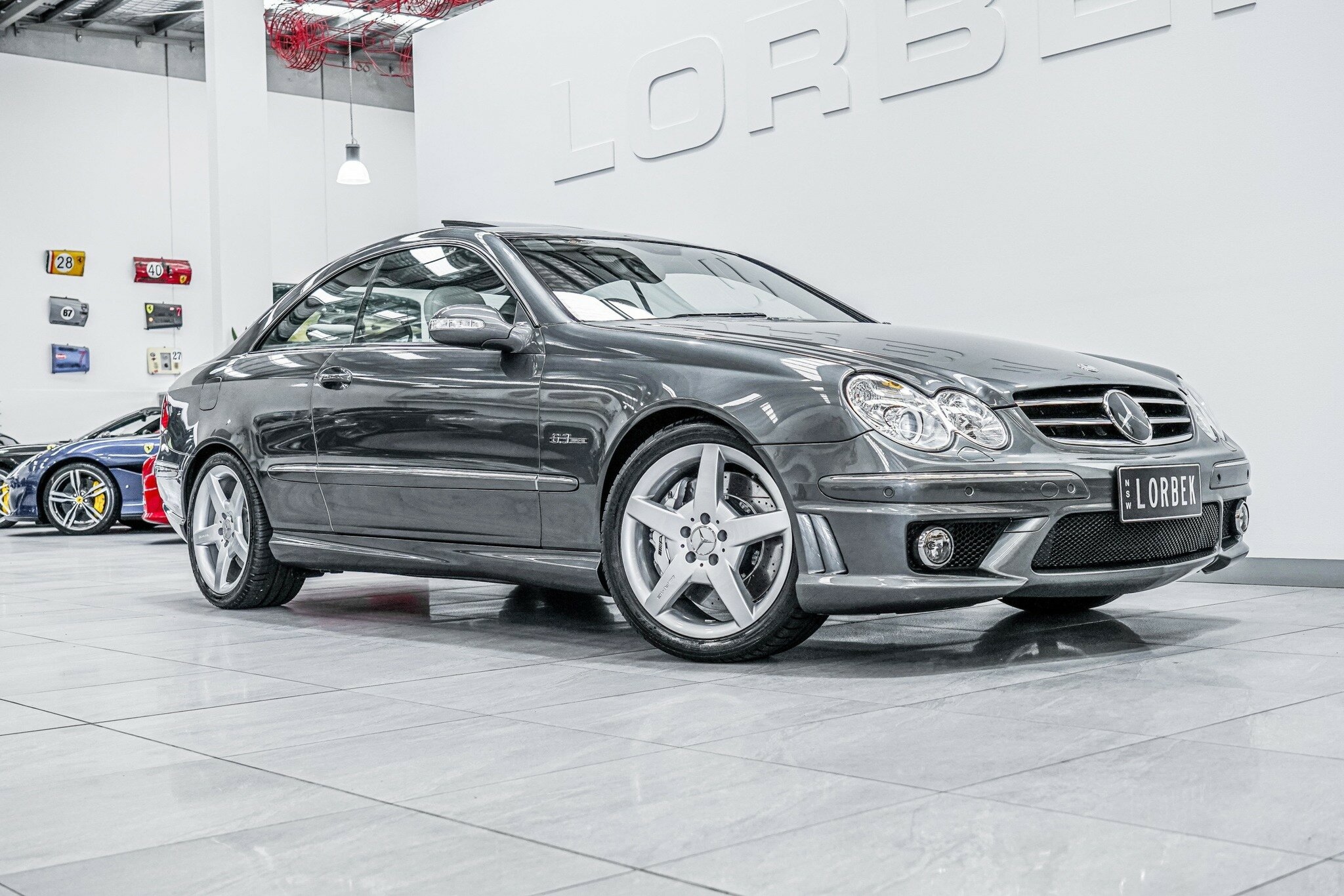 2007 MERCEDES-BENZ CLK63 C209 MY07 AMG 7 SP AUTOMATIC 2D COUPE