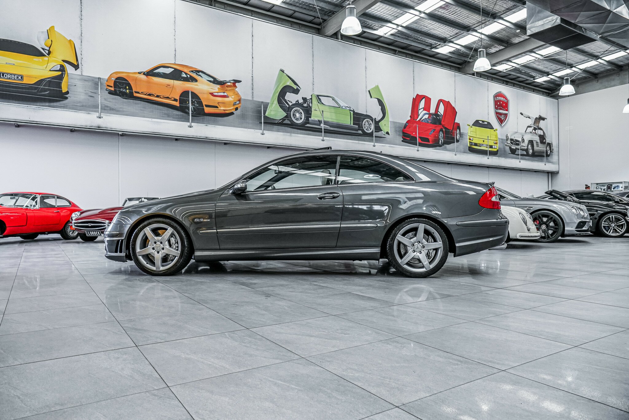 2007 MERCEDES-BENZ CLK63 C209 MY07 AMG 7 SP AUTOMATIC 2D COUPE