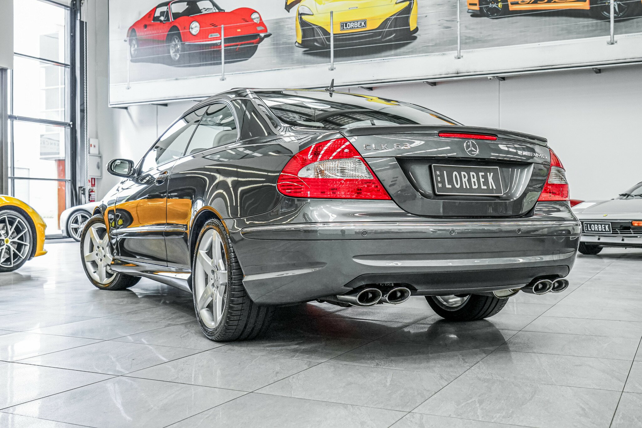 2007 MERCEDES-BENZ CLK63 C209 MY07 AMG 7 SP AUTOMATIC 2D COUPE