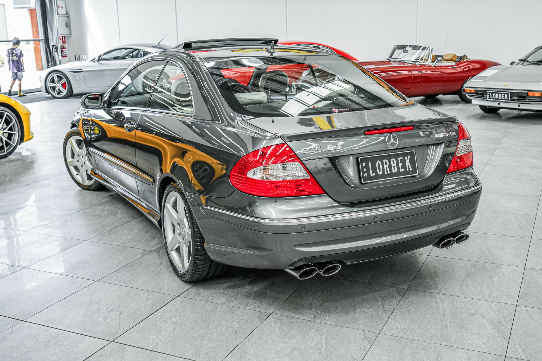 2007 MERCEDES-BENZ CLK63 C209 MY07 AMG 7 SP AUTOMATIC 2D COUPE
