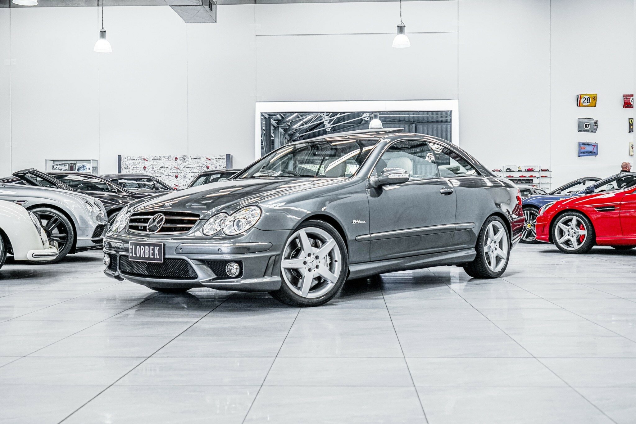 2007 MERCEDES-BENZ CLK63 C209 MY07 AMG 7 SP AUTOMATIC 2D COUPE