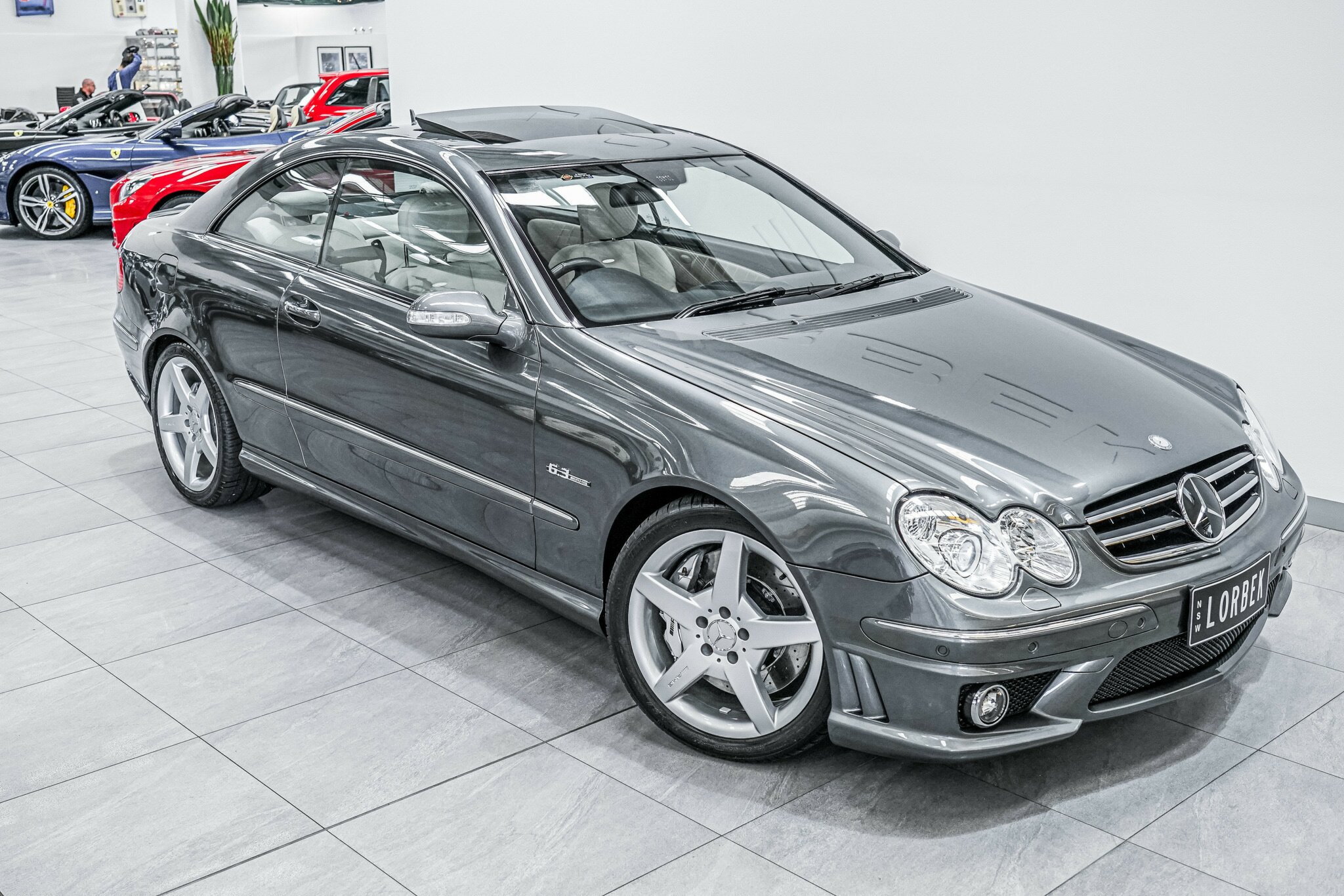 2007 MERCEDES-BENZ CLK63 C209 MY07 AMG 7 SP AUTOMATIC 2D COUPE