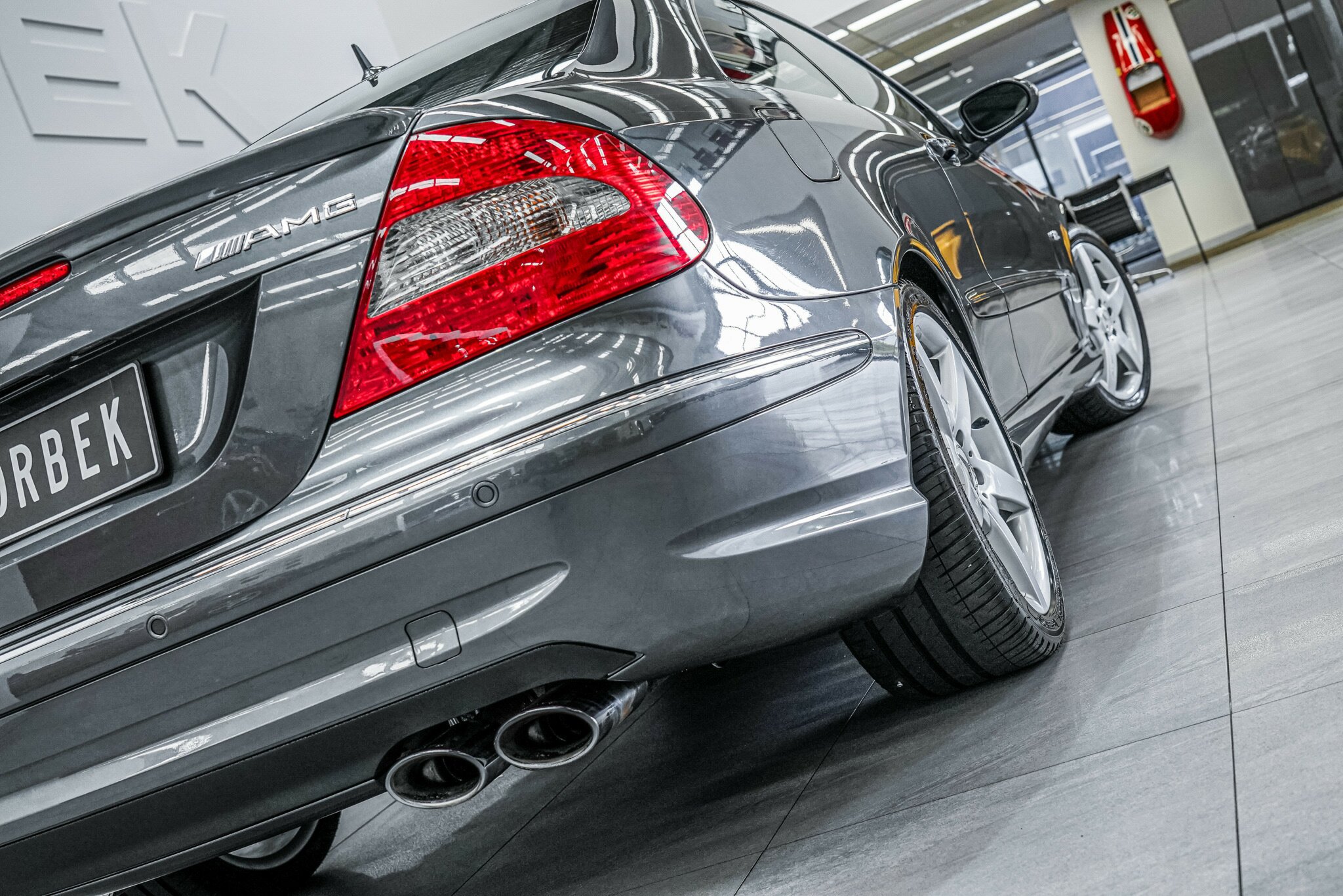 2007 MERCEDES-BENZ CLK63 C209 MY07 AMG 7 SP AUTOMATIC 2D COUPE