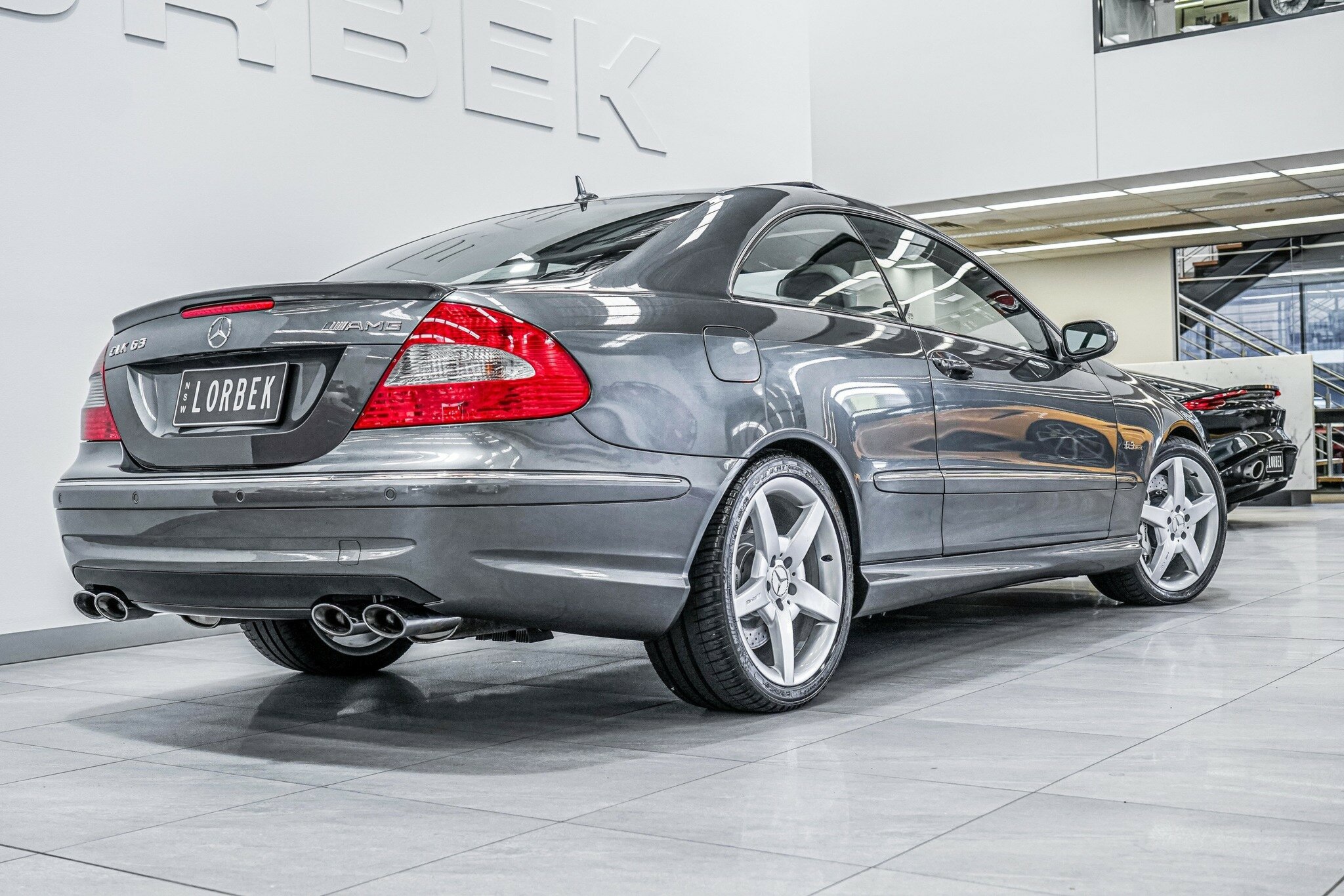 2007 MERCEDES-BENZ CLK63 C209 MY07 AMG 7 SP AUTOMATIC 2D COUPE