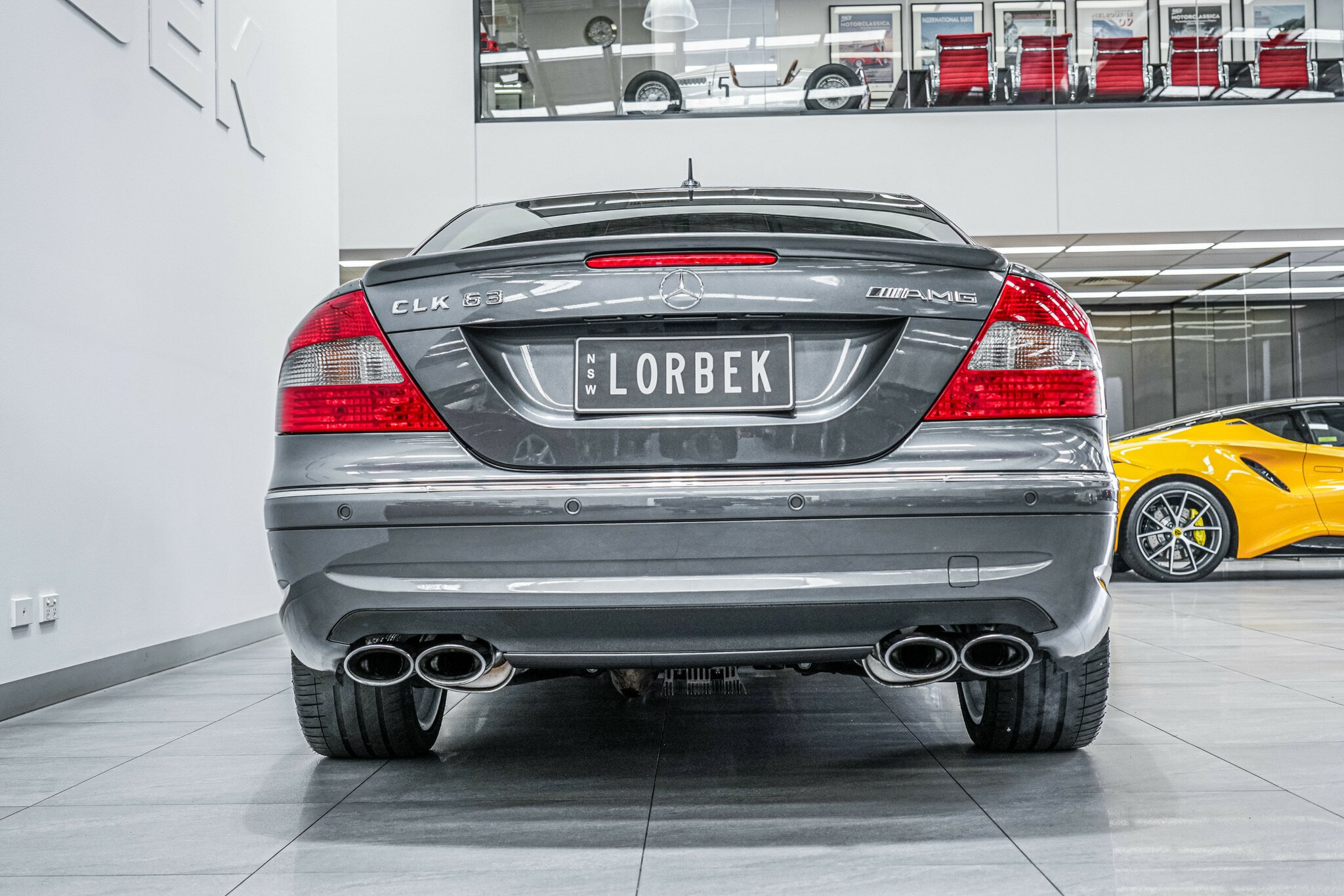 2007 MERCEDES-BENZ CLK63 C209 MY07 AMG 7 SP AUTOMATIC 2D COUPE
