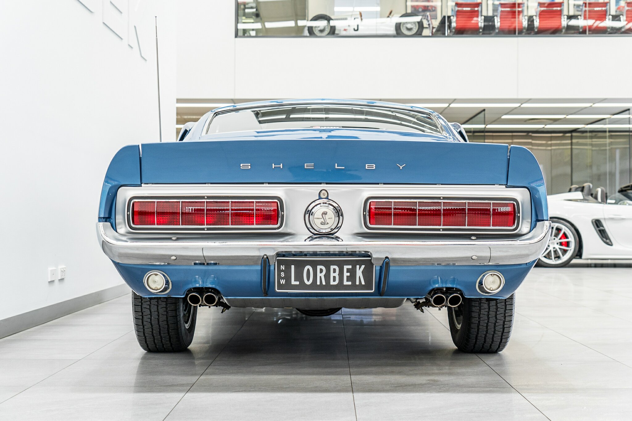 1968 FORD MUSTANG SHELBY GT500 KR 3 SP AUTOMATIC 2D FASTBACK
