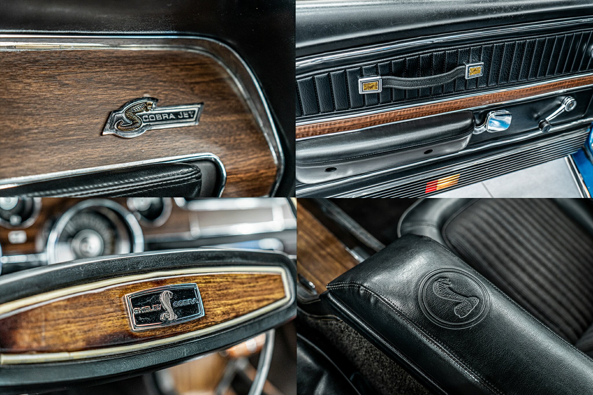 1968 FORD MUSTANG SHELBY GT500 KR 3 SP AUTOMATIC 2D FASTBACK