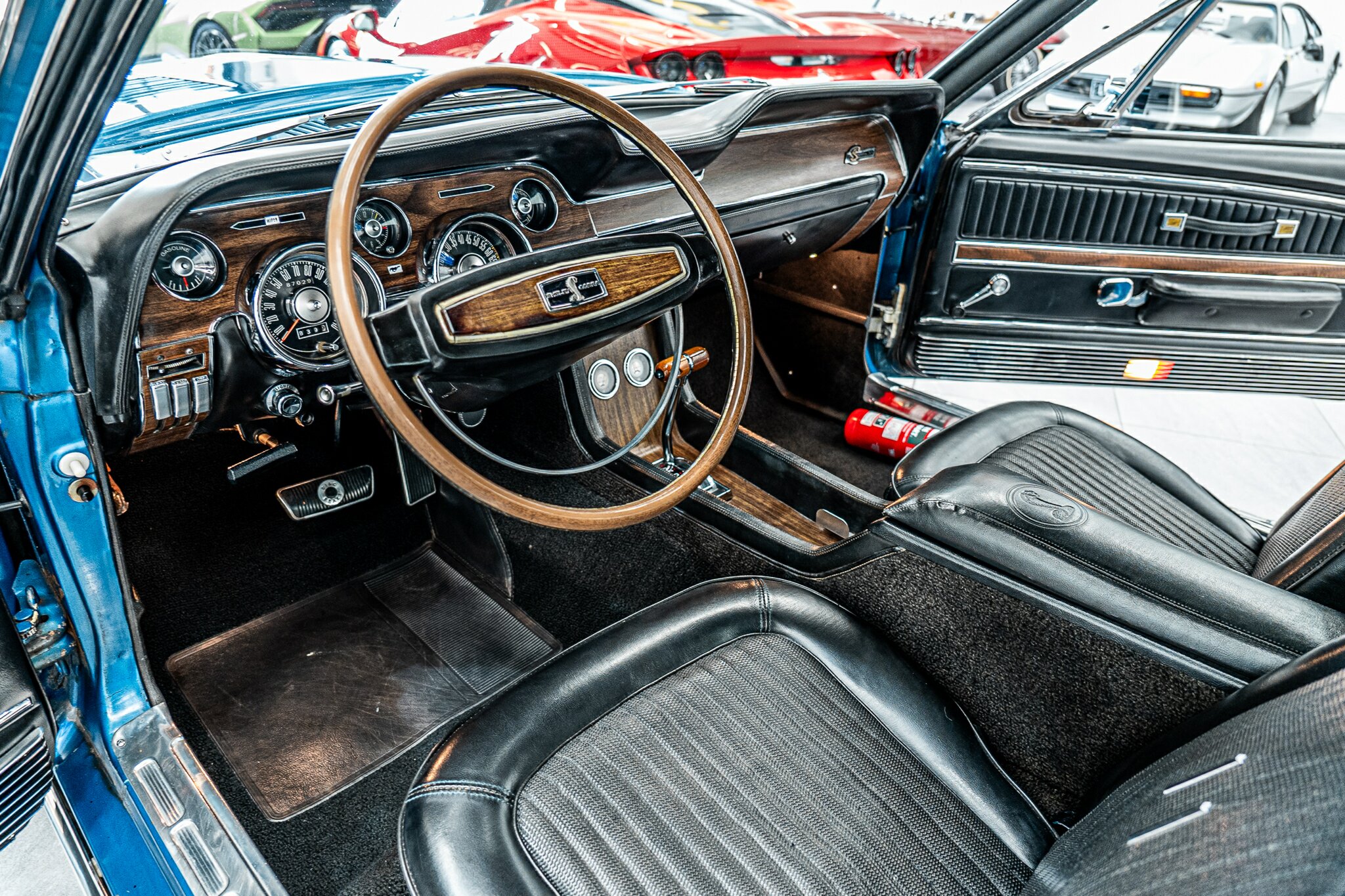 1968 FORD MUSTANG SHELBY GT500 KR 3 SP AUTOMATIC 2D FASTBACK
