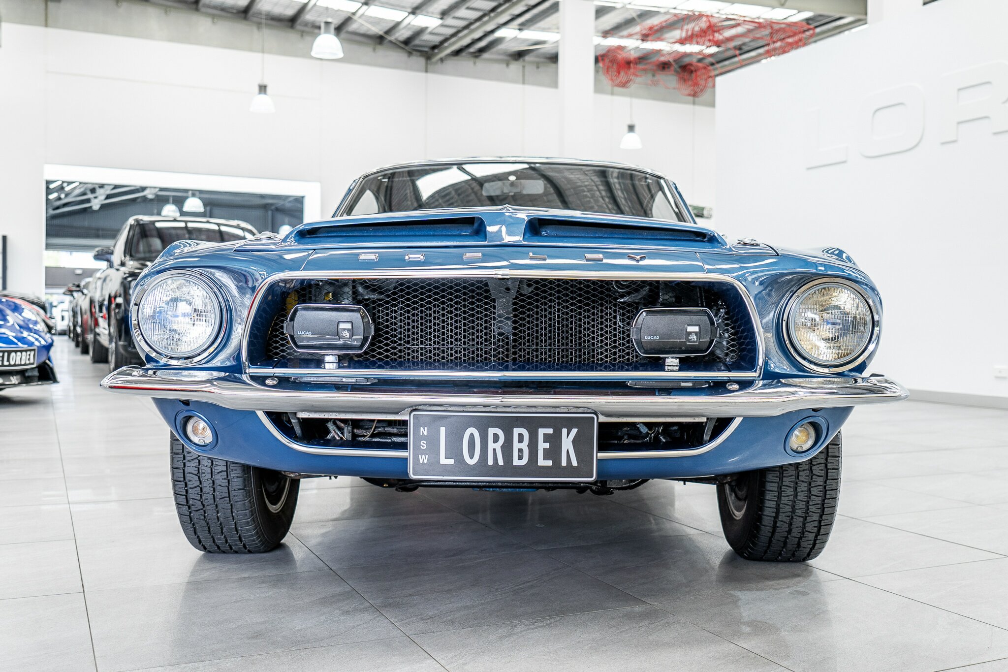1968 FORD MUSTANG SHELBY GT500 KR 3 SP AUTOMATIC 2D FASTBACK