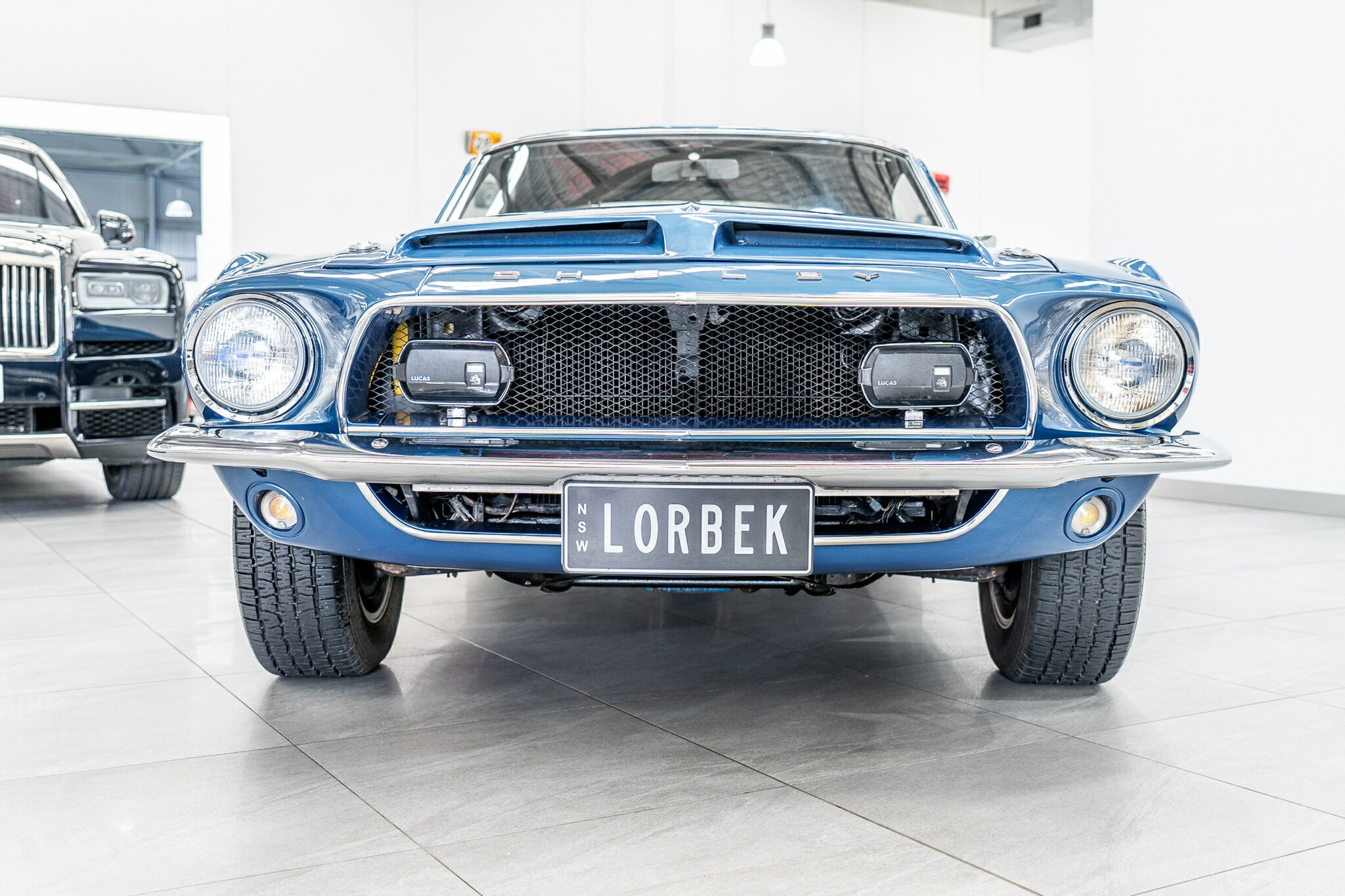 1968 FORD MUSTANG SHELBY GT500 KR 3 SP AUTOMATIC 2D FASTBACK
