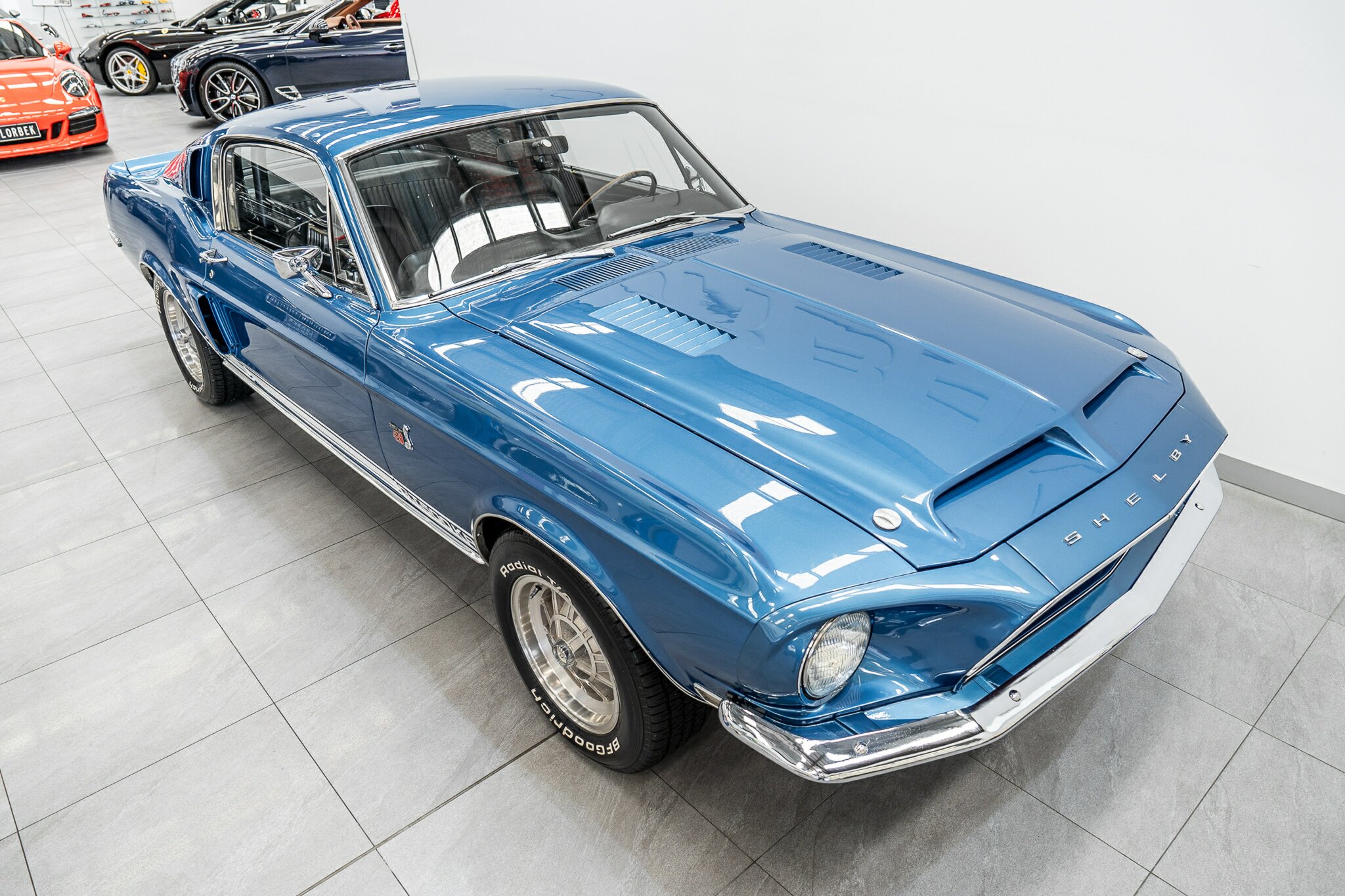 1968 FORD MUSTANG SHELBY GT500 KR 3 SP AUTOMATIC 2D FASTBACK