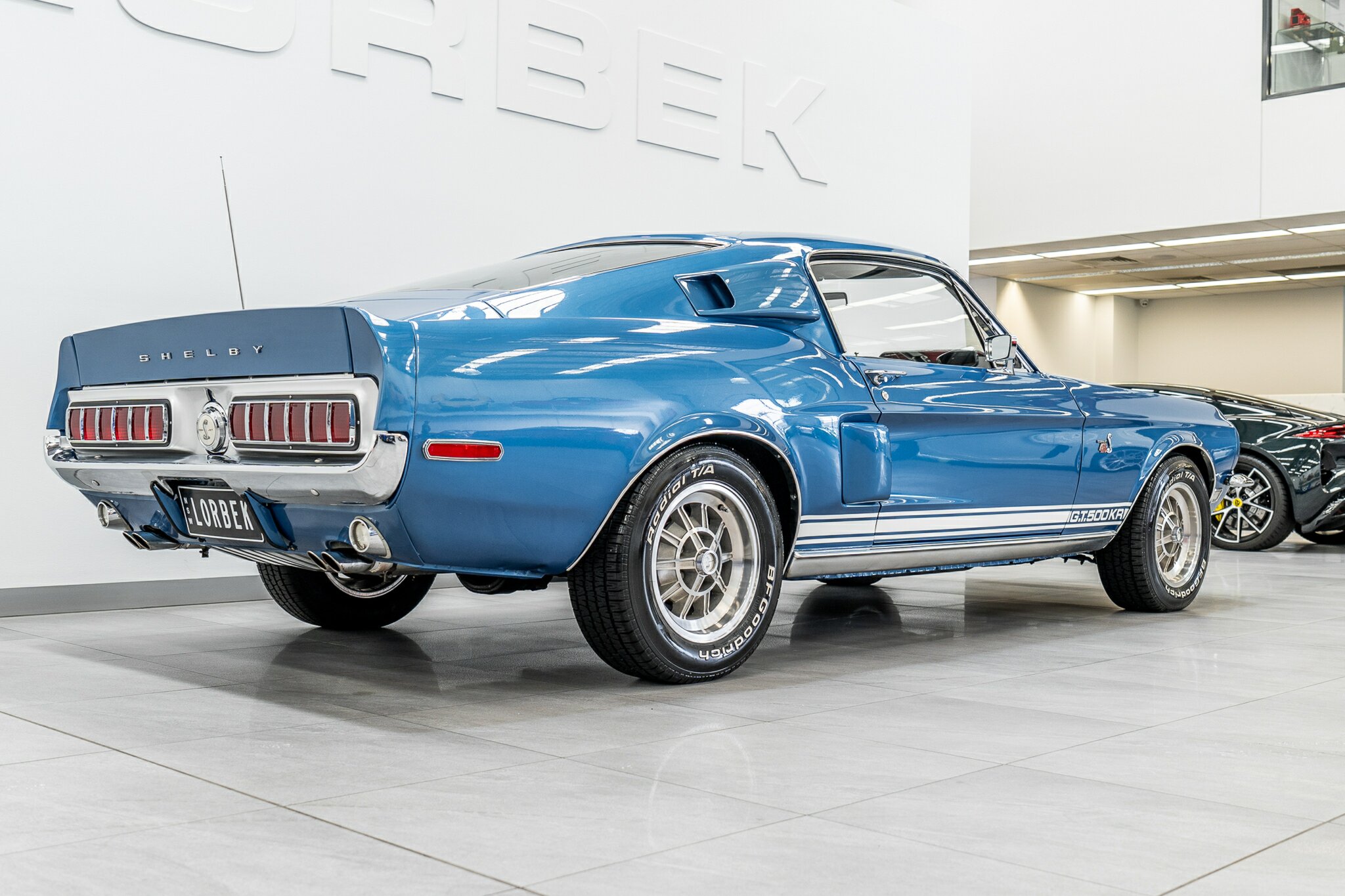 1968 FORD MUSTANG SHELBY GT500 KR 3 SP AUTOMATIC 2D FASTBACK