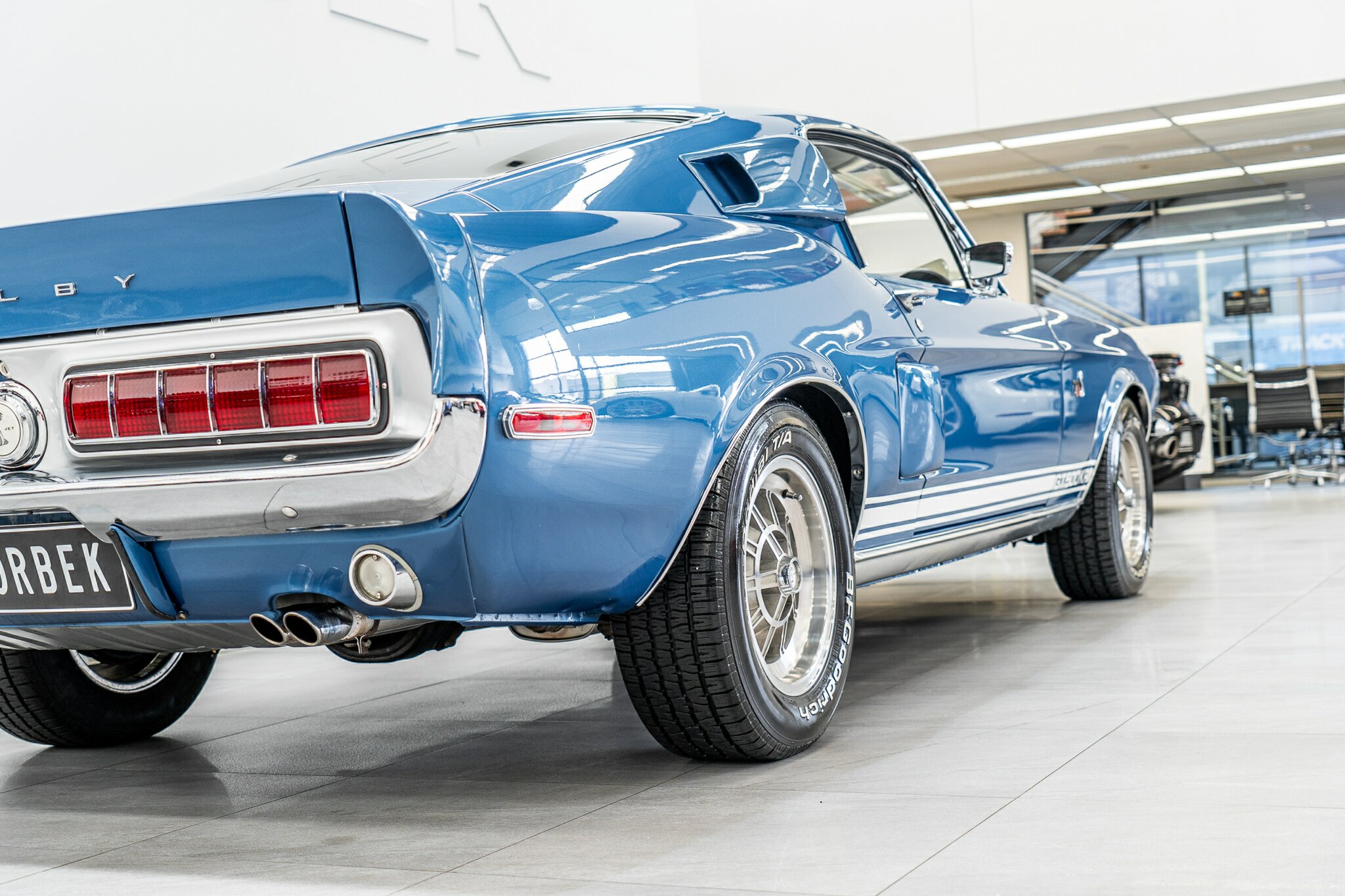 1968 FORD MUSTANG SHELBY GT500 KR 3 SP AUTOMATIC 2D FASTBACK