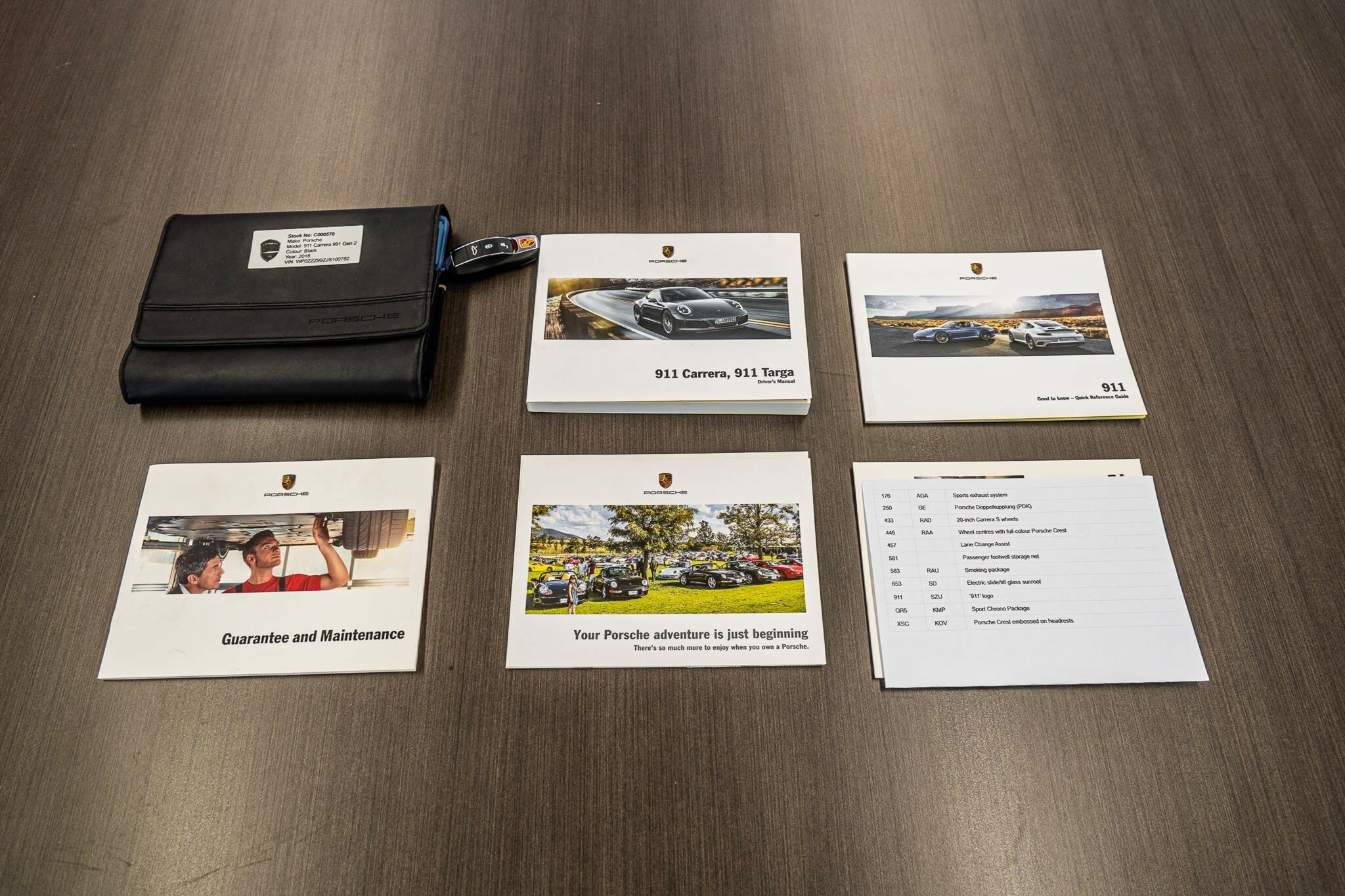 2017 PORSCHE 911 MY18 CARRERA 991 GEN 2 MY18 7 SP AUTOMATIC 2D COUPE