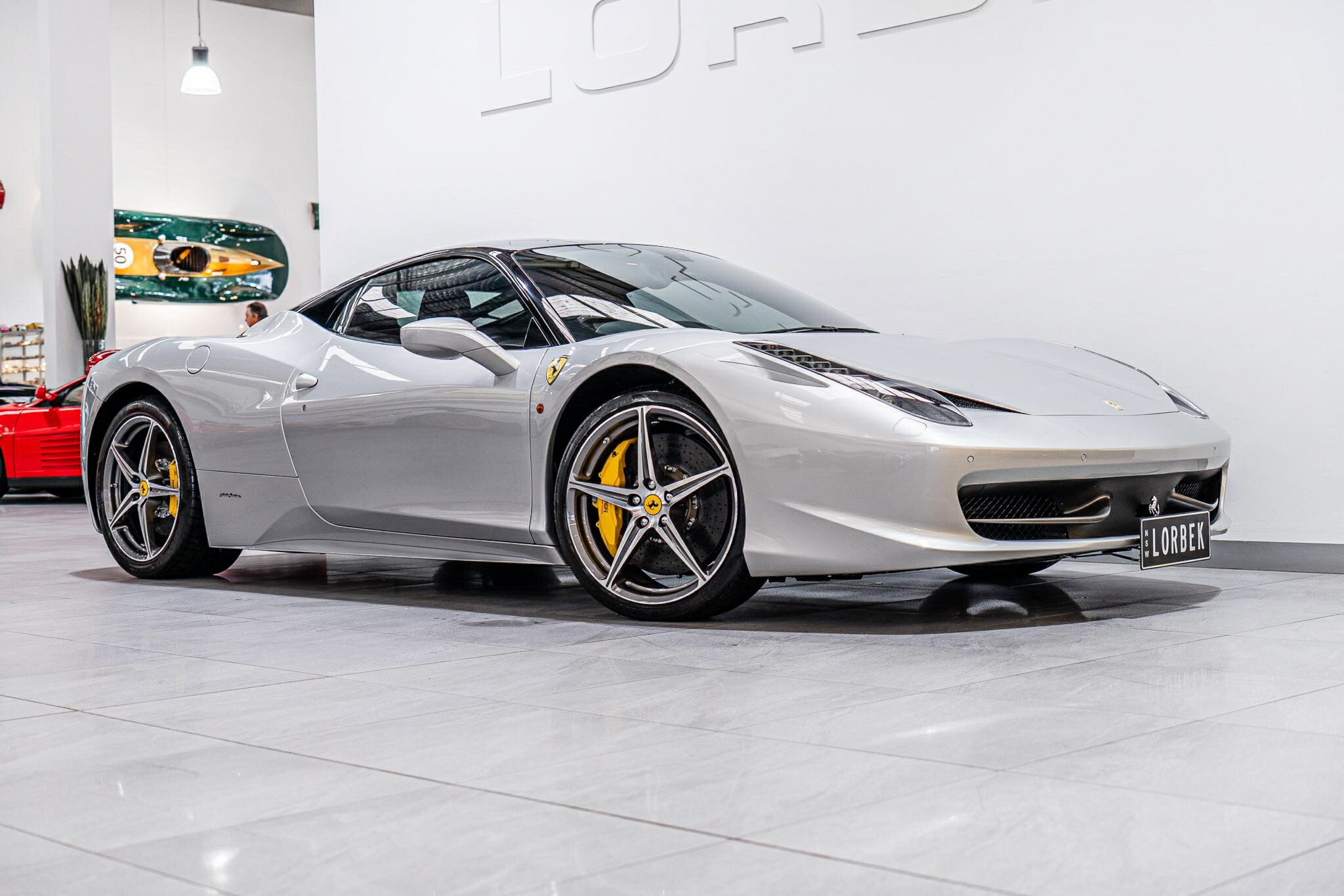 2011 FERRARI 458 ITALIA 7 SP AUTOMATIC 2D COUPE