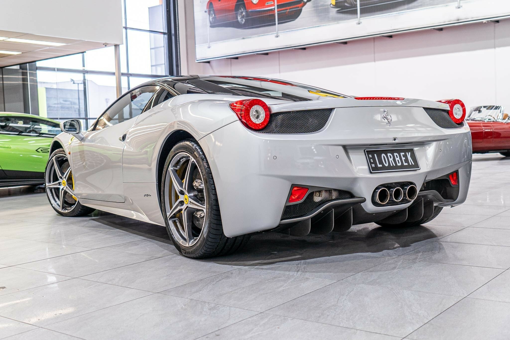 2011 FERRARI 458 ITALIA 7 SP AUTOMATIC 2D COUPE