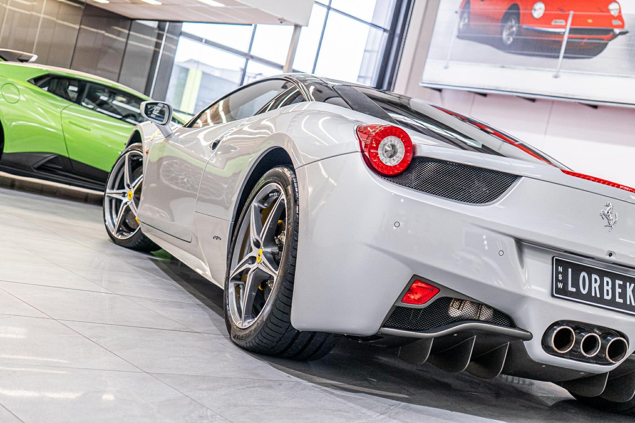 2011 FERRARI 458 ITALIA 7 SP AUTOMATIC 2D COUPE