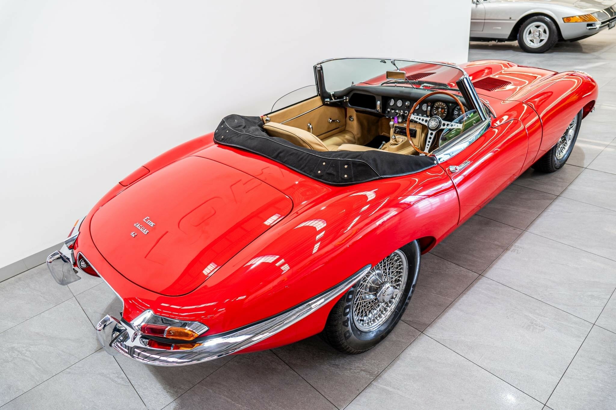 1965 JAGUAR E TYPE SERIES 1 4.2 4 SP MANUAL 2D ROADSTER