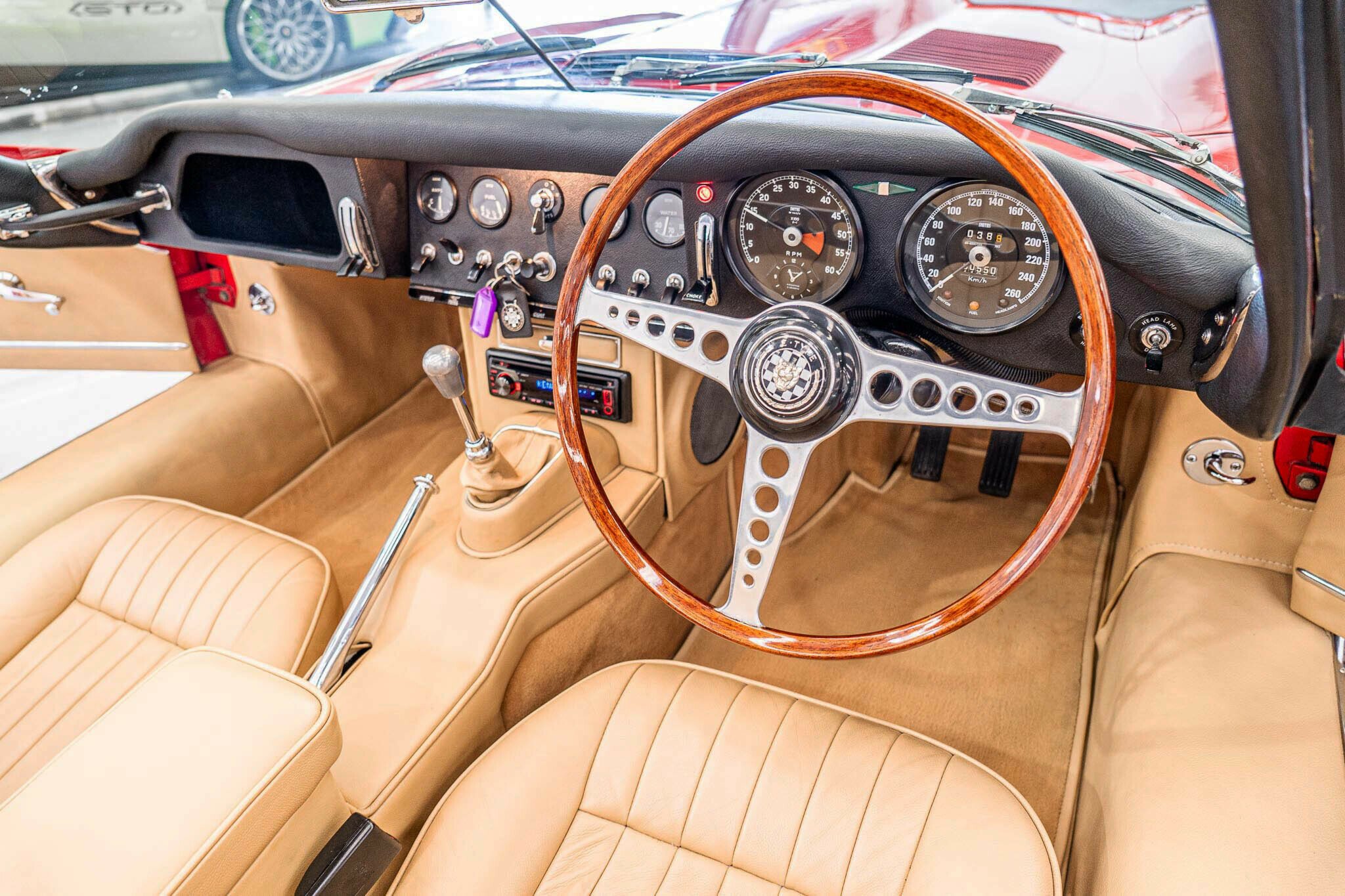 1965 JAGUAR E TYPE SERIES 1 4.2 4 SP MANUAL 2D ROADSTER