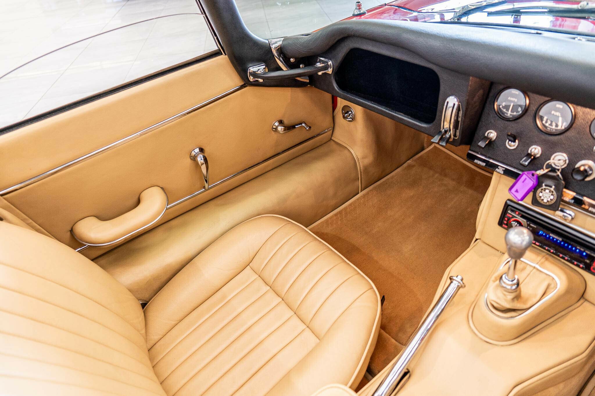 1965 JAGUAR E TYPE SERIES 1 4.2 4 SP MANUAL 2D ROADSTER