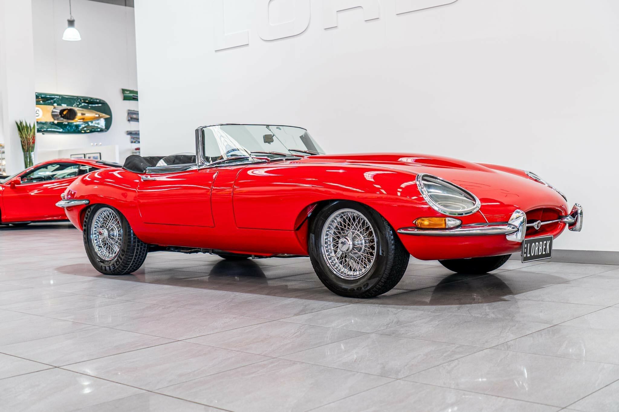 1965 JAGUAR E TYPE SERIES 1 4.2 4 SP MANUAL 2D ROADSTER