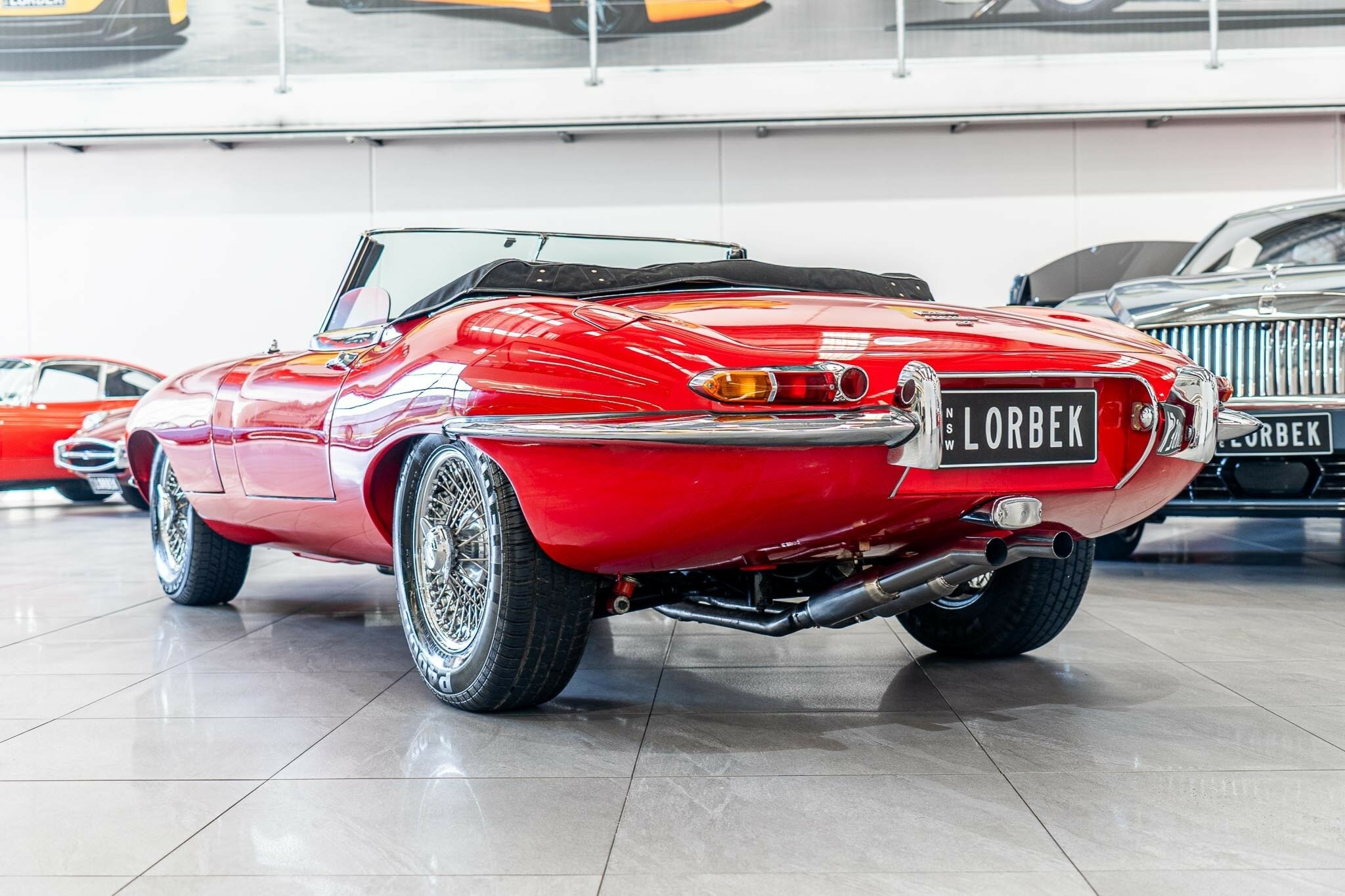 1965 JAGUAR E TYPE SERIES 1 4.2 4 SP MANUAL 2D ROADSTER