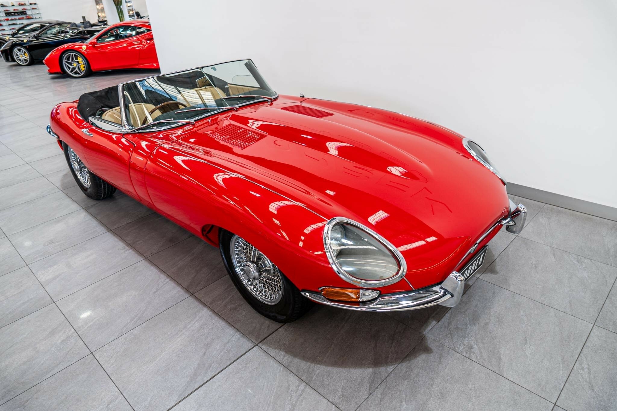 1965 JAGUAR E TYPE SERIES 1 4.2 4 SP MANUAL 2D ROADSTER