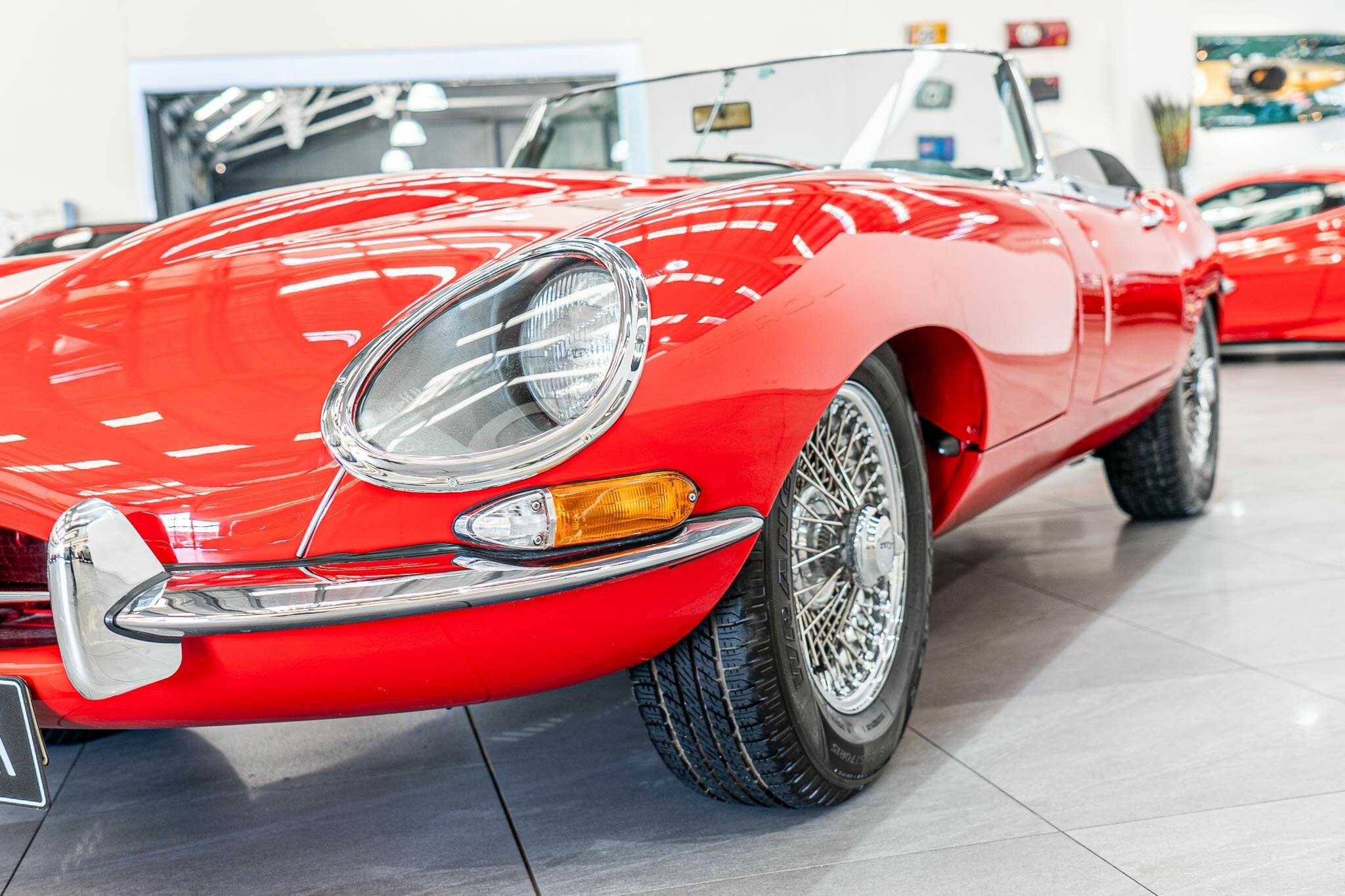 1965 JAGUAR E TYPE SERIES 1 4.2 4 SP MANUAL 2D ROADSTER