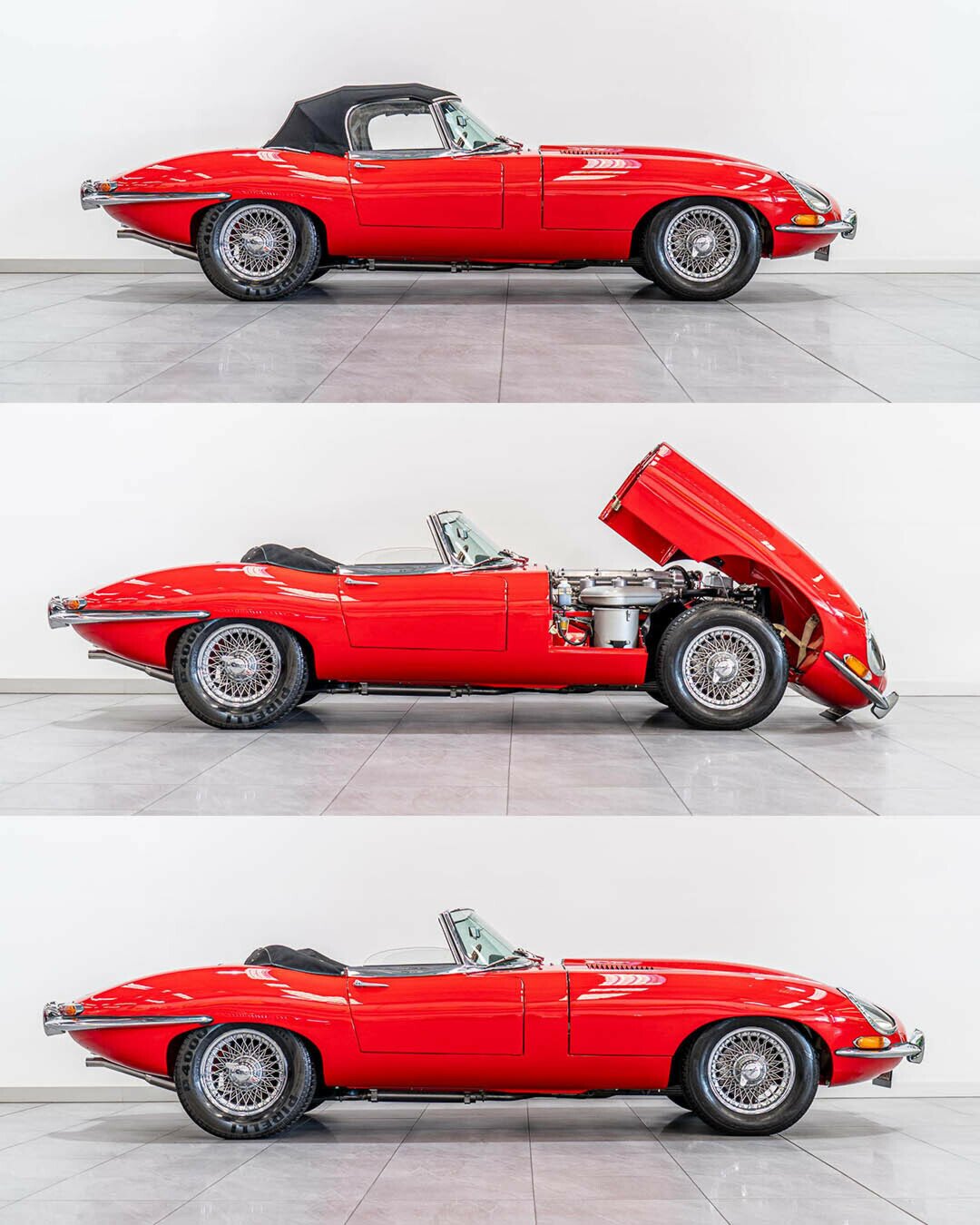 1965 JAGUAR E TYPE SERIES 1 4.2 4 SP MANUAL 2D ROADSTER