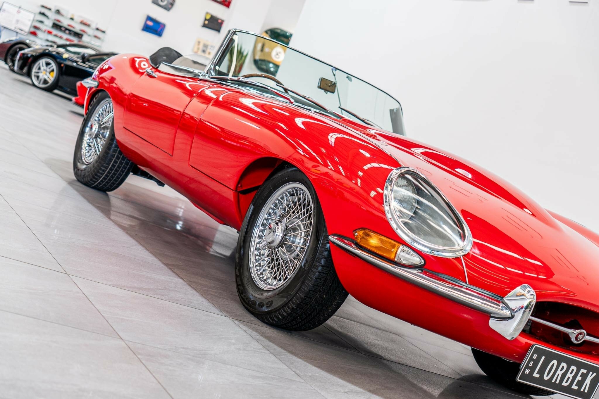1965 JAGUAR E TYPE SERIES 1 4.2 4 SP MANUAL 2D ROADSTER