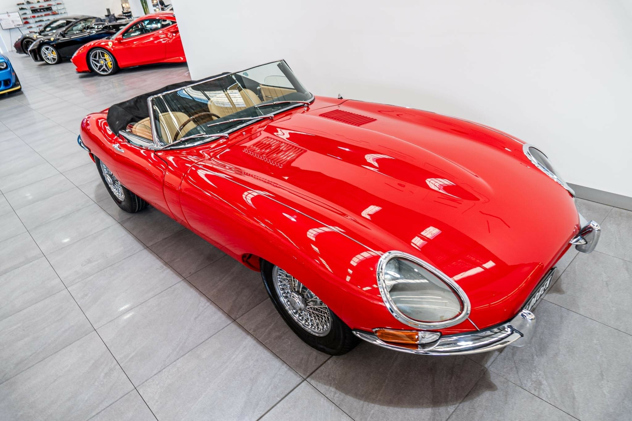 1965 JAGUAR E TYPE SERIES 1 4.2 4 SP MANUAL 2D ROADSTER