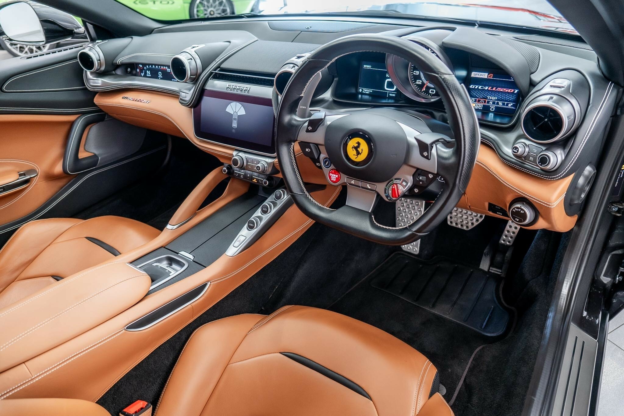 2017 FERRARI GTC4 F151 LUSSO T V8 3.9L TWIN TURBO 7 SP AUTOMATIC 2D COUPE