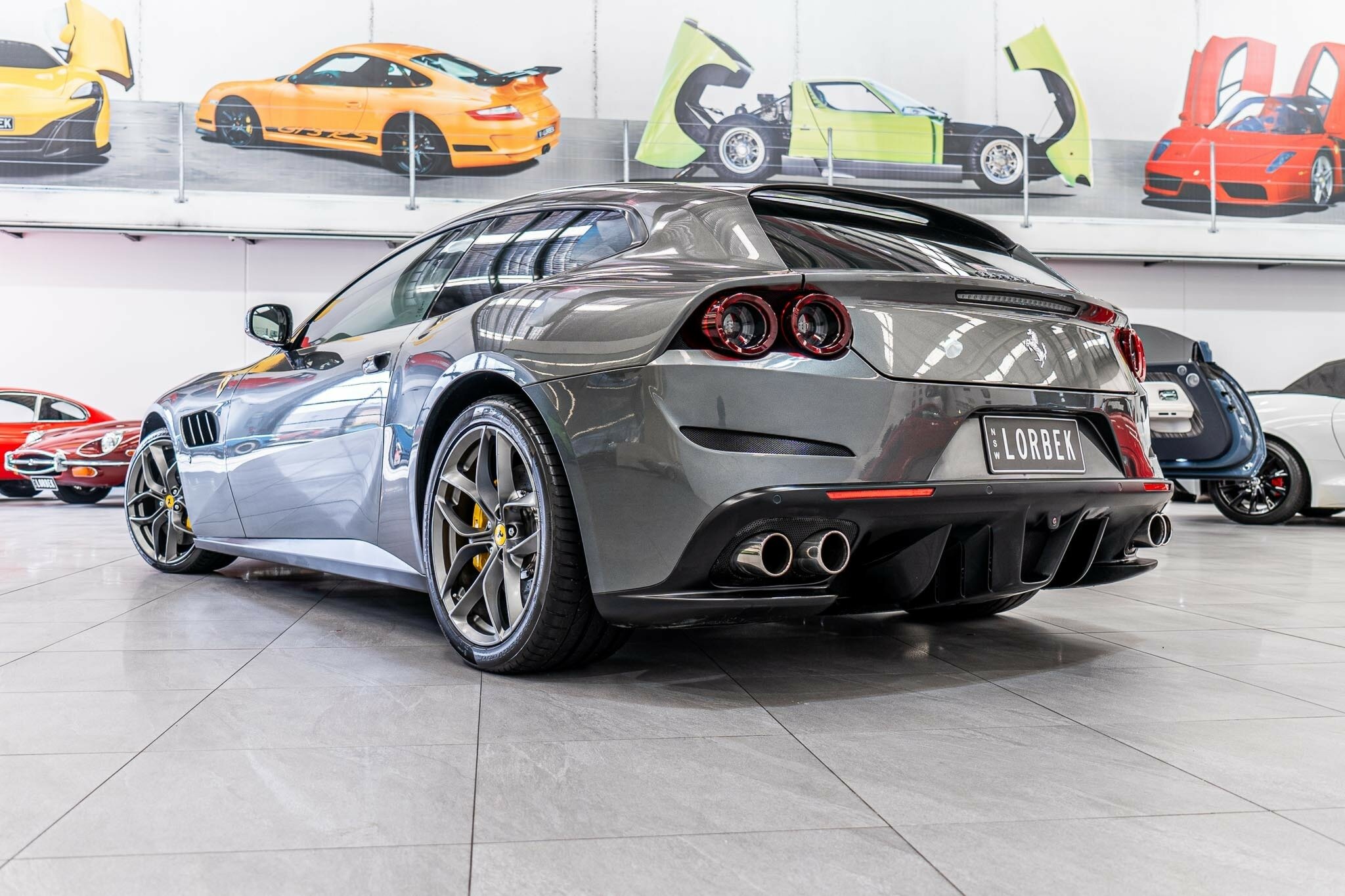 2017 FERRARI GTC4 F151 LUSSO T V8 3.9L TWIN TURBO 7 SP AUTOMATIC 2D COUPE