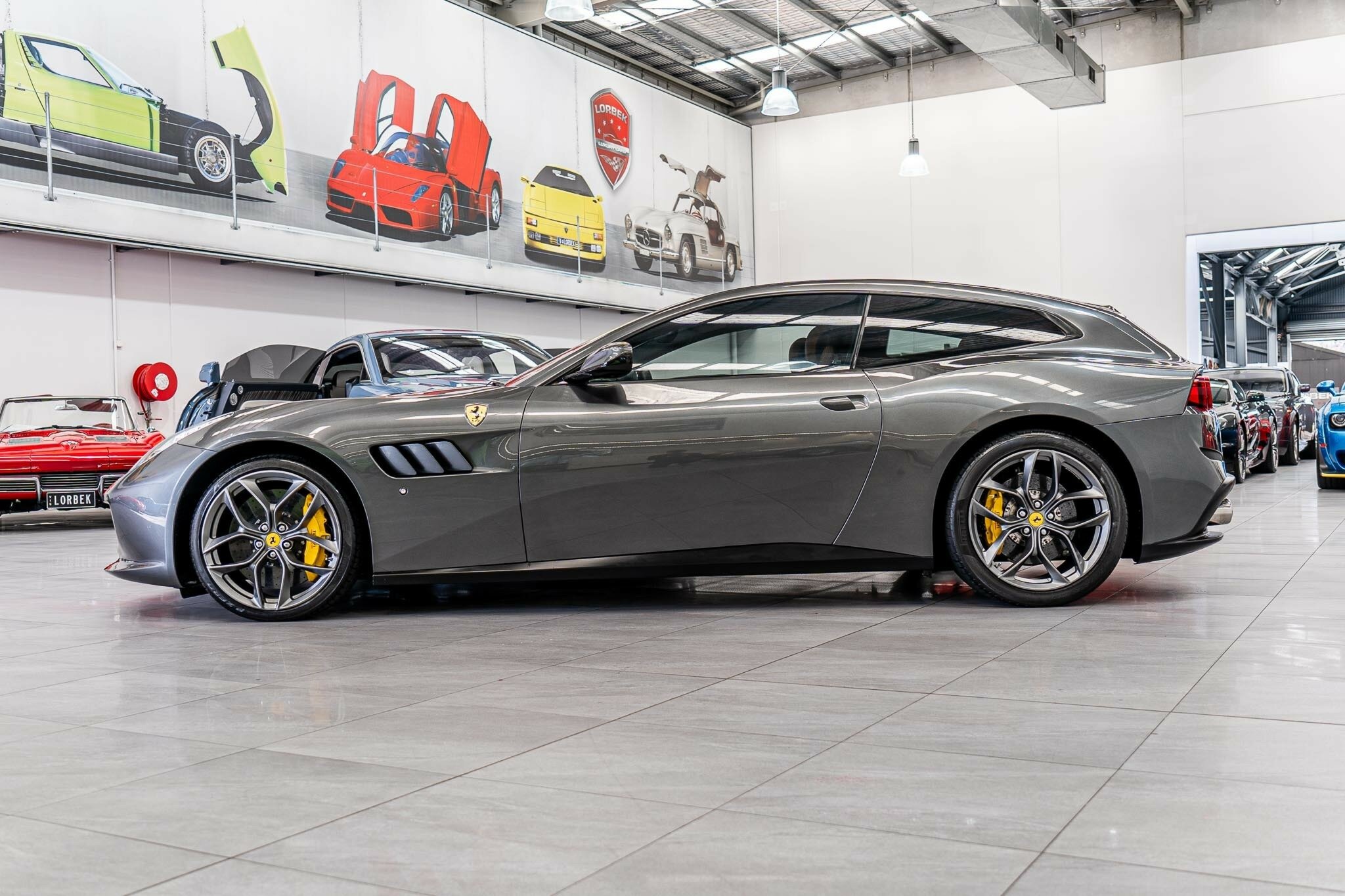 2017 FERRARI GTC4 F151 LUSSO T V8 3.9L TWIN TURBO 7 SP AUTOMATIC 2D COUPE