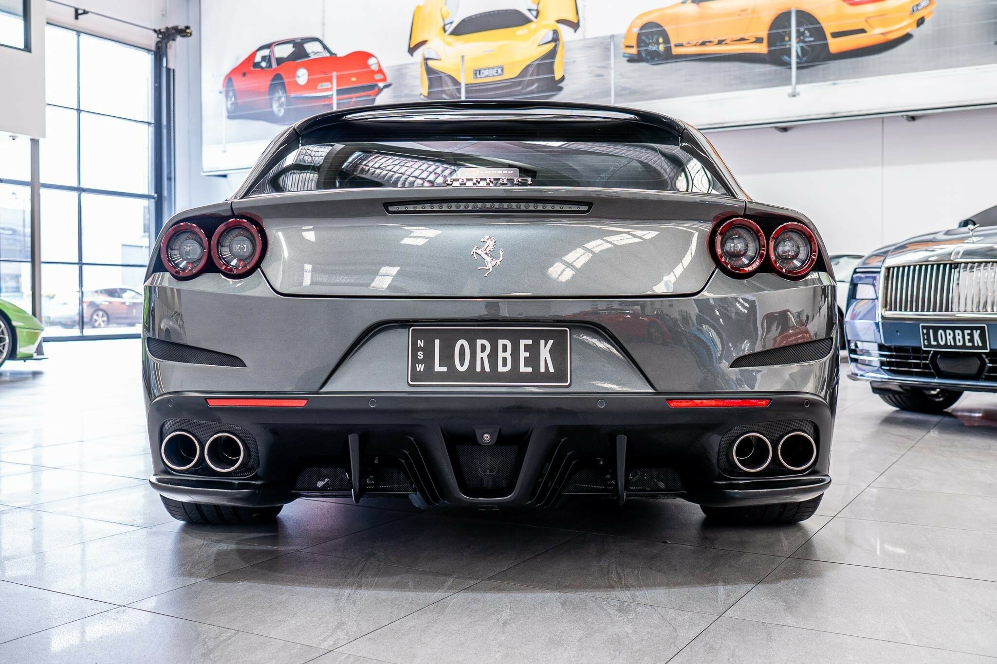 2017 FERRARI GTC4 F151 LUSSO T V8 3.9L TWIN TURBO 7 SP AUTOMATIC 2D COUPE