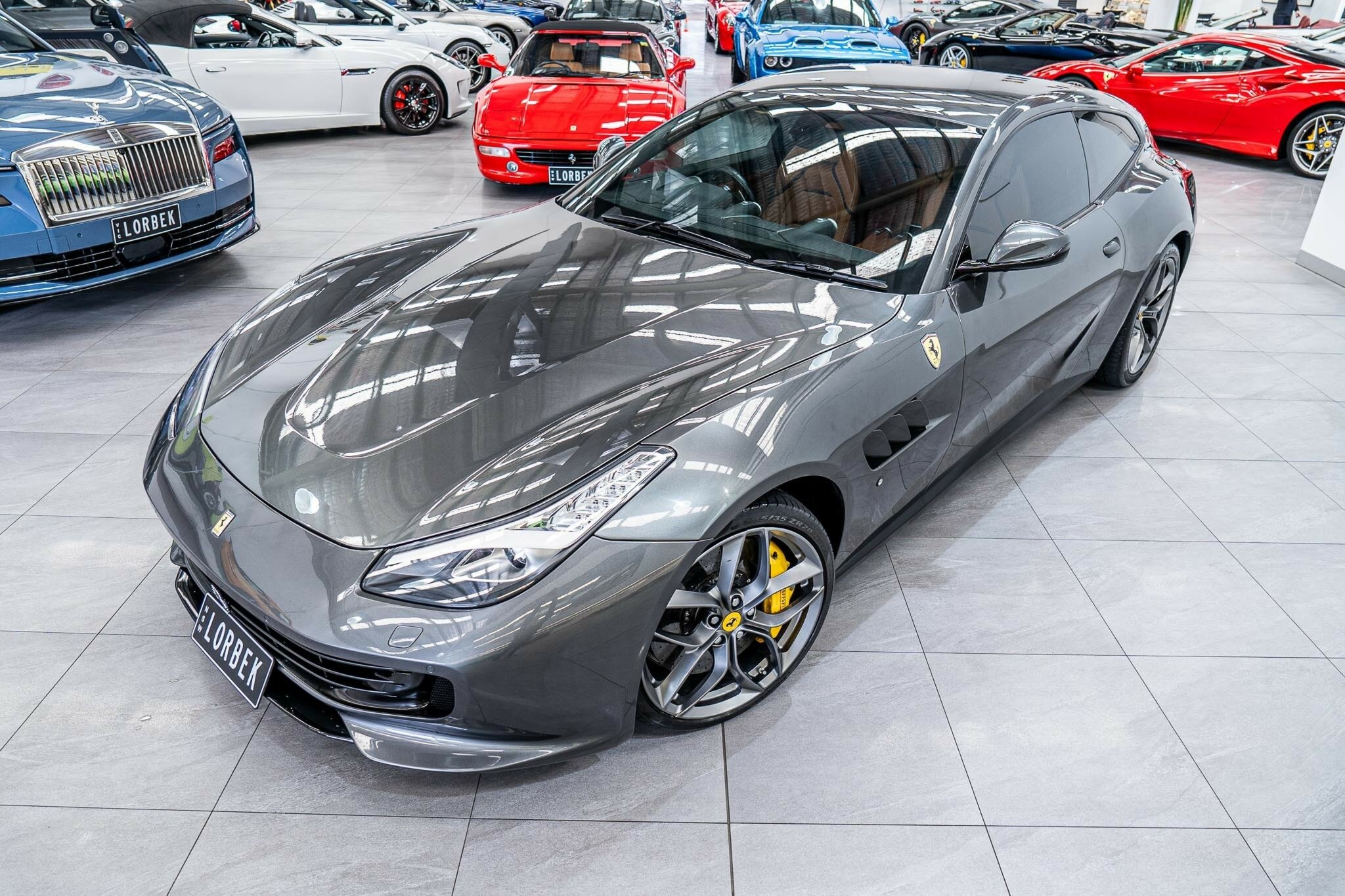 2017 FERRARI GTC4 F151 LUSSO T V8 3.9L TWIN TURBO 7 SP AUTOMATIC 2D COUPE