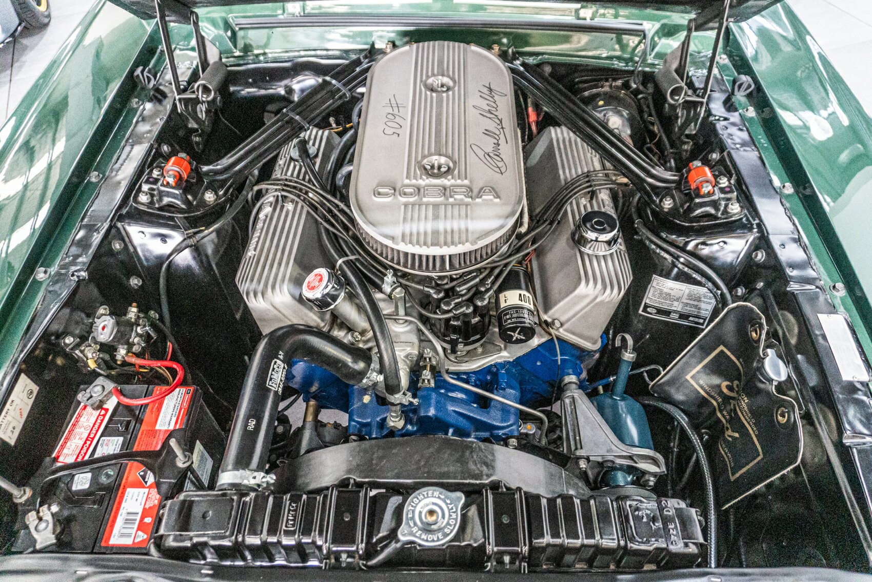 1967 FORD MUSTANG COBRA GT500 428 4 SP MANUAL 2D FASTBACK