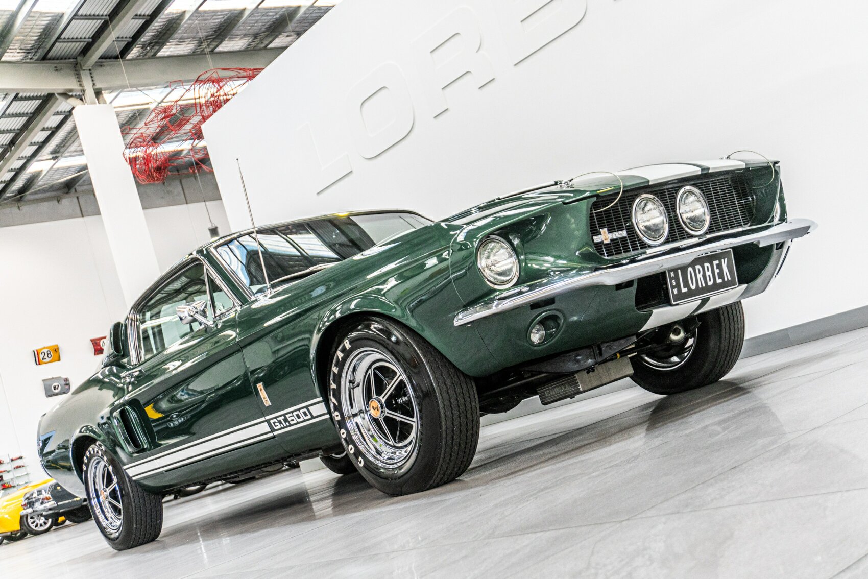 1967 FORD MUSTANG COBRA GT500 428 4 SP MANUAL 2D FASTBACK