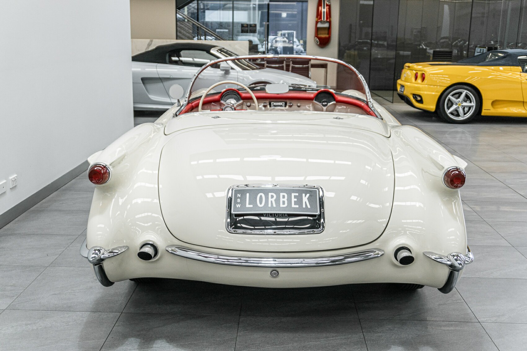 1954 CHEVROLET CORVETTE C1 2 SP AUTOMATIC 2D ROADSTER