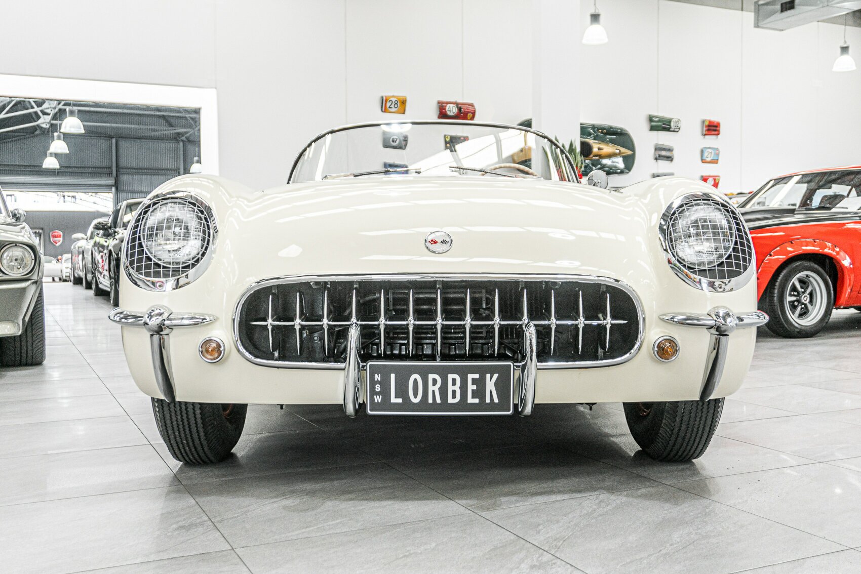 1954 CHEVROLET CORVETTE C1 2 SP AUTOMATIC 2D ROADSTER