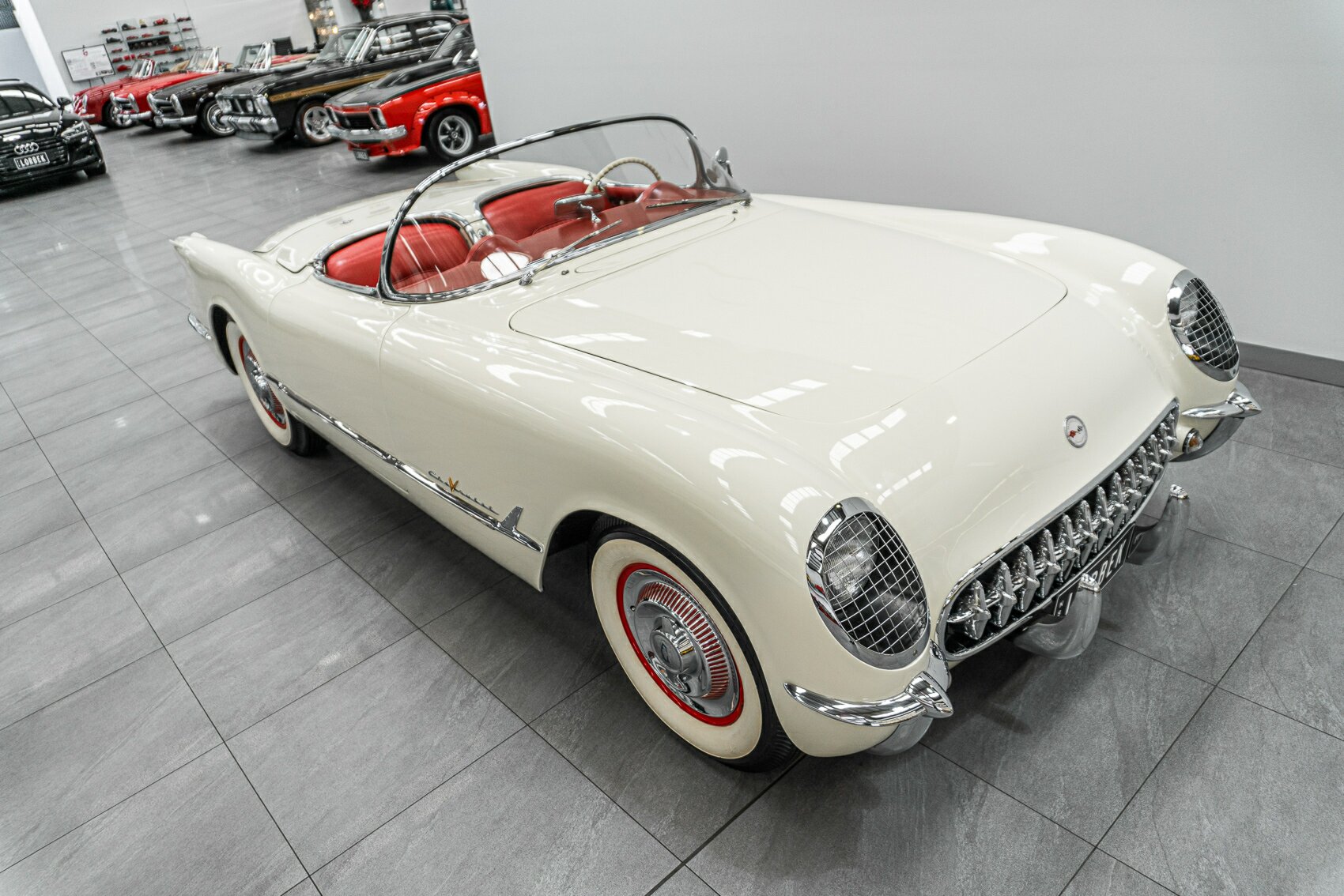 1954 CHEVROLET CORVETTE C1 2 SP AUTOMATIC 2D ROADSTER