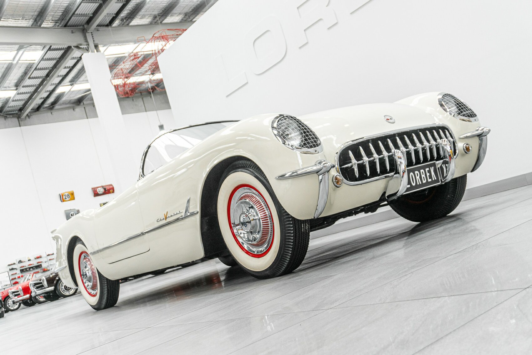 1954 CHEVROLET CORVETTE C1 2 SP AUTOMATIC 2D ROADSTER