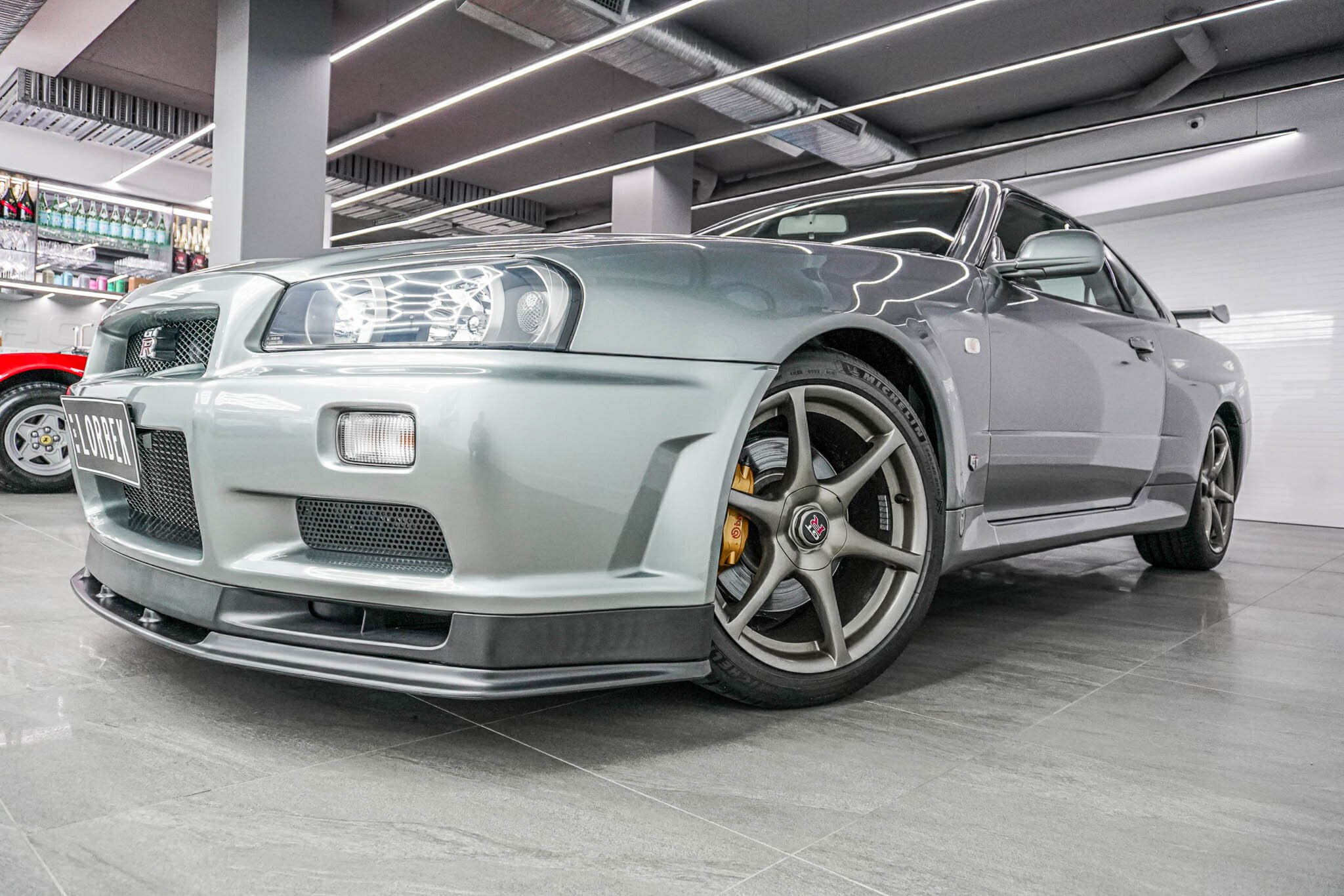 2002 NISSAN SKYLINE GTR R34 V-SPEC II 6 SP MANUAL 2D COUPE