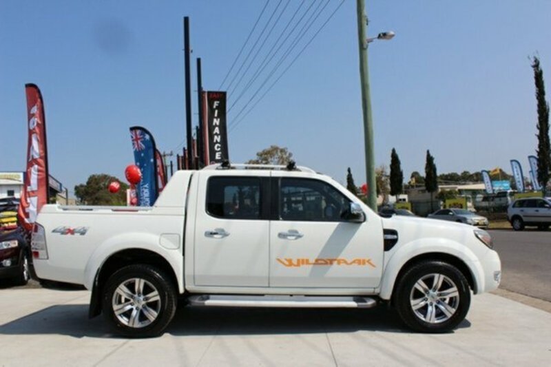 2011 FORD RANGER PK Wildtrak Utility Crew Cab 4dr Auto 5sp, 4x4 1016kg 3.0DT