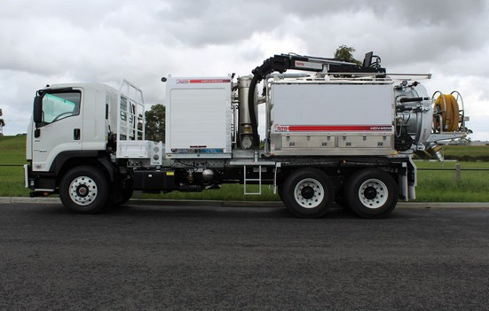 2024 ISUZU FVZ 260-300 4,500LT NDD AUTOMATIC VACUUM TANKER