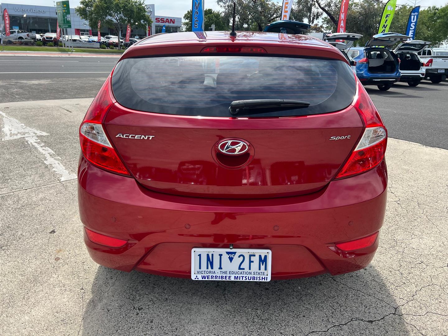 2018 HYUNDAI ACCENT RB6 MY18 SPORT 6 SP AUTOMATIC 4D SEDAN