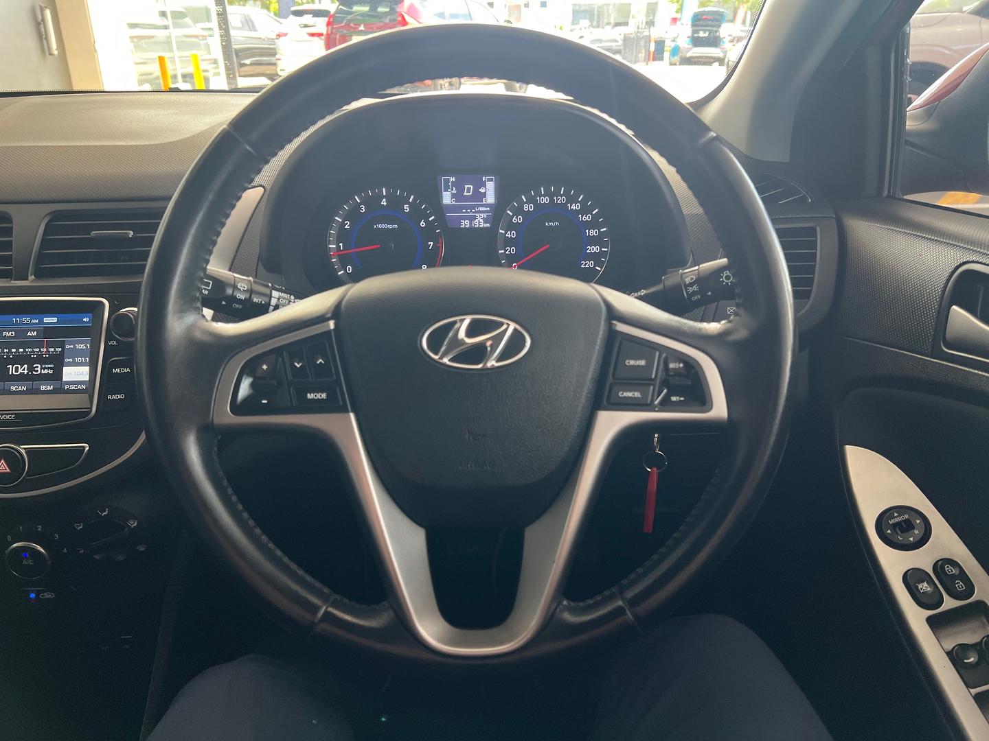 2018 HYUNDAI ACCENT RB6 MY18 SPORT 6 SP AUTOMATIC 4D SEDAN