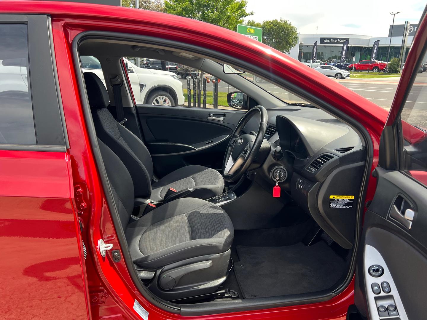 2018 HYUNDAI ACCENT RB6 MY18 SPORT 6 SP AUTOMATIC 4D SEDAN