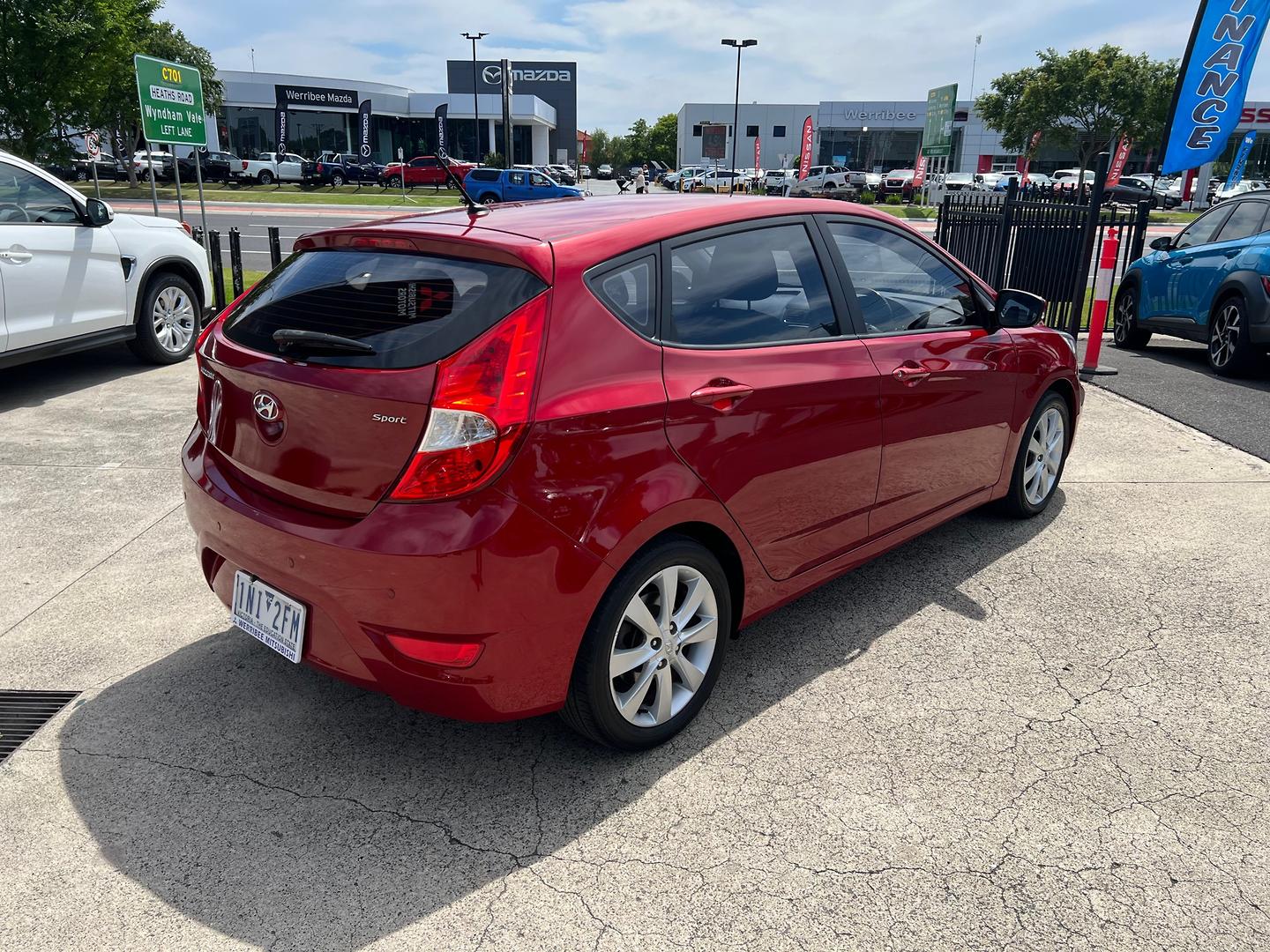 2018 HYUNDAI ACCENT RB6 MY18 SPORT 6 SP AUTOMATIC 4D SEDAN